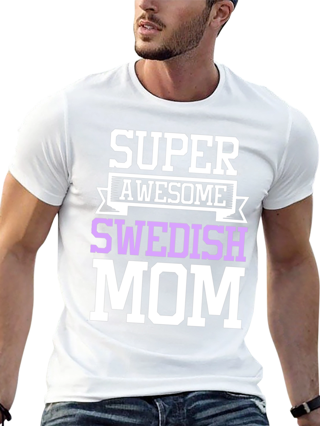 Super Awesome Swedish Mom T-Shirt