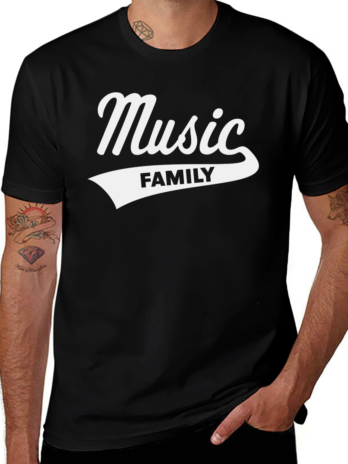 Music Family T-Shirt - Stylish Comfort