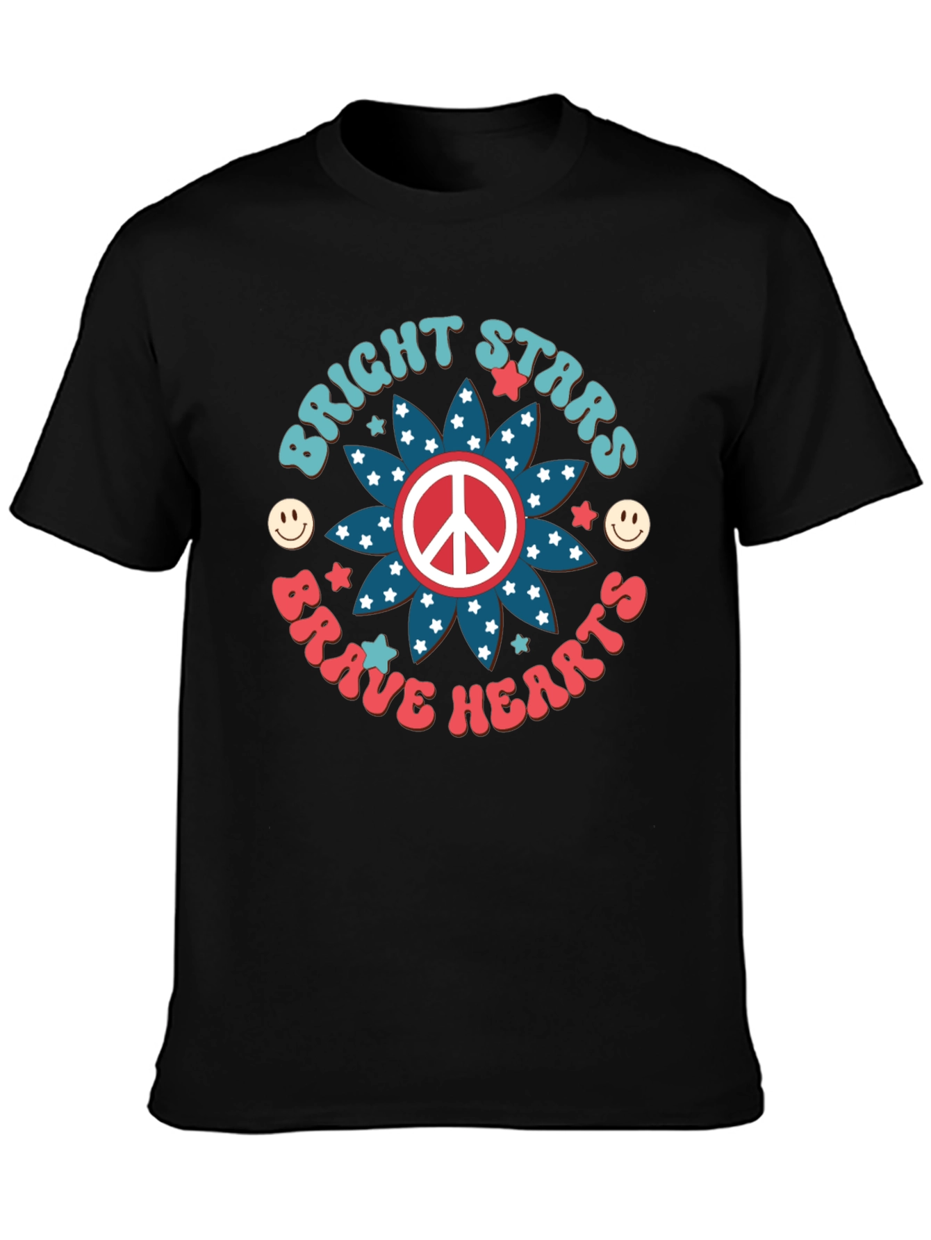 Bright Stars Brave Hearts Graphic Tee
