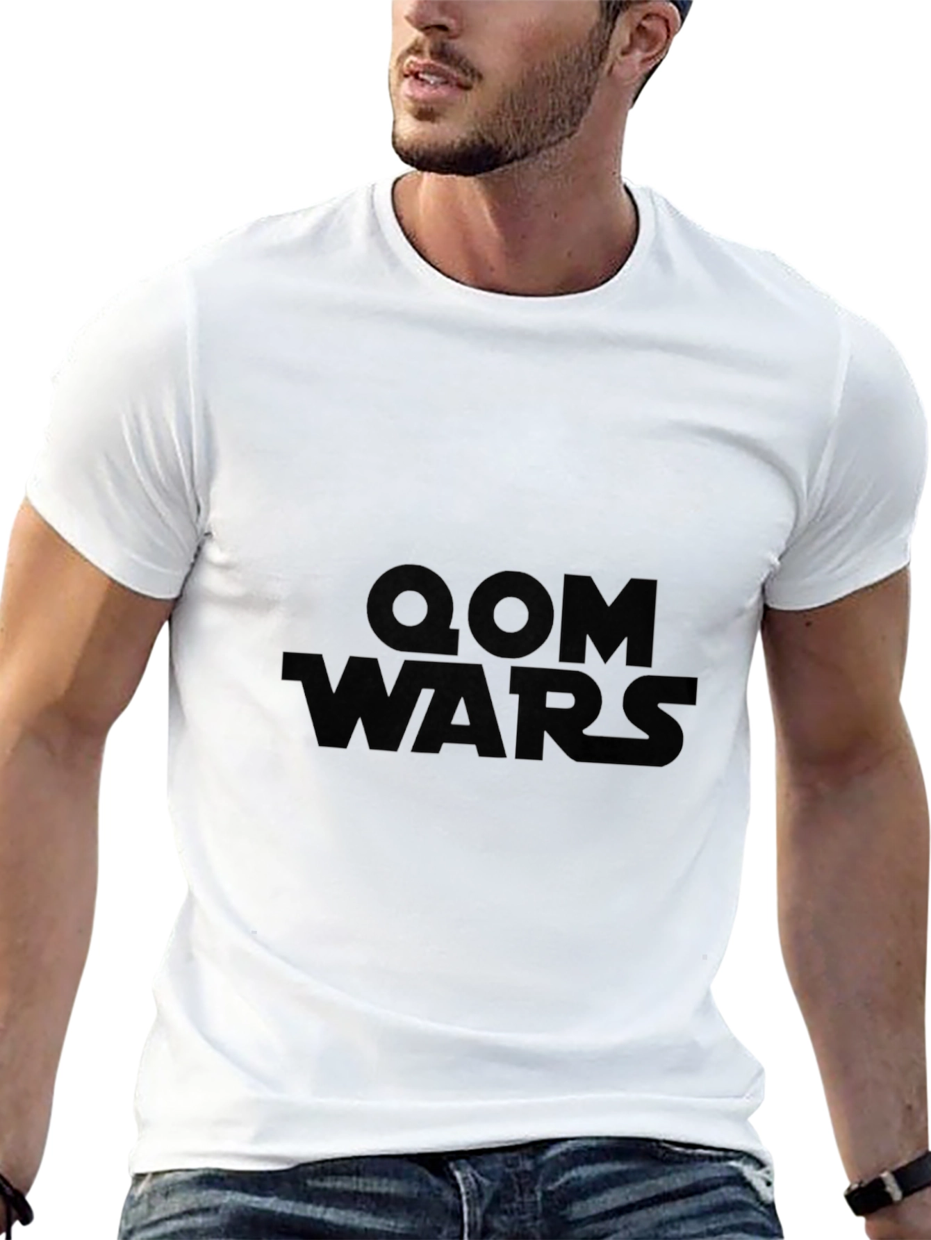 QOM Wars Black T-Shirt