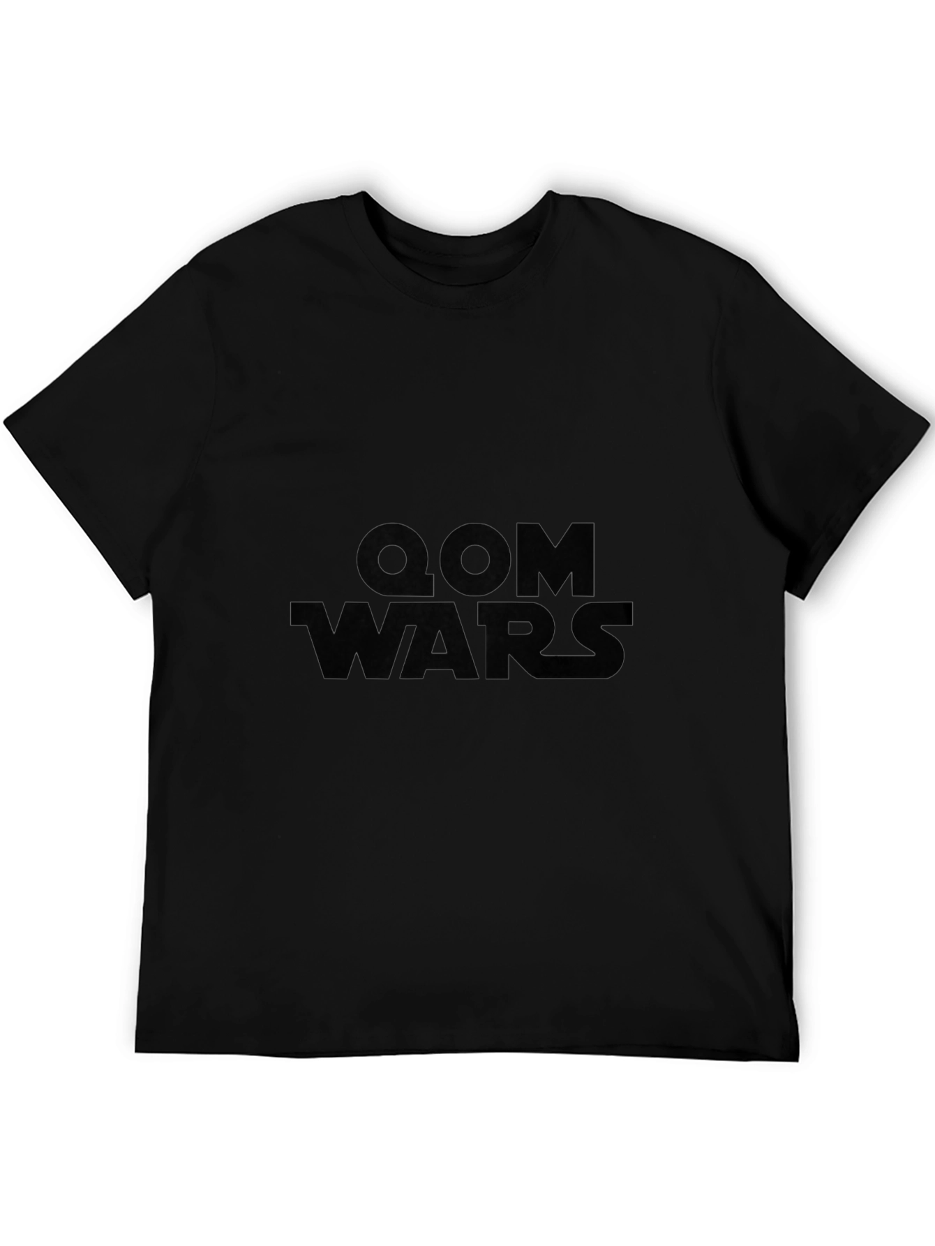 QOM Wars Black T-Shirt