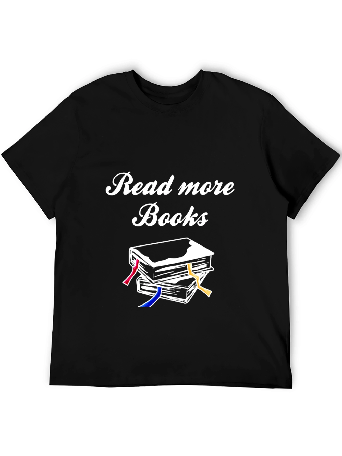 Read More Books Black Cotton Tee