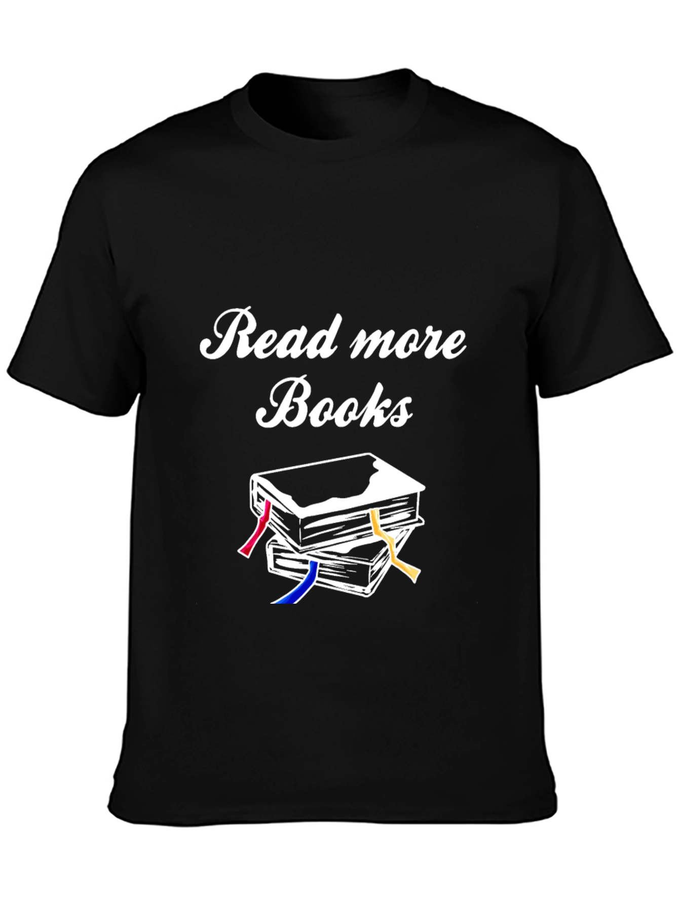 Read More Books Black Cotton Tee