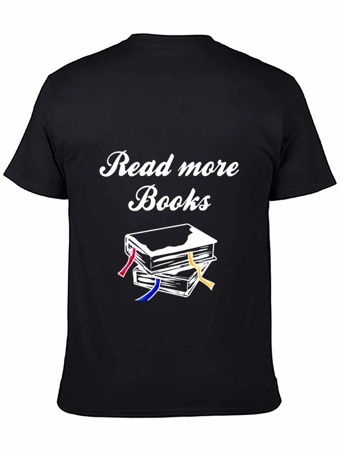Read More Books Black Cotton Tee