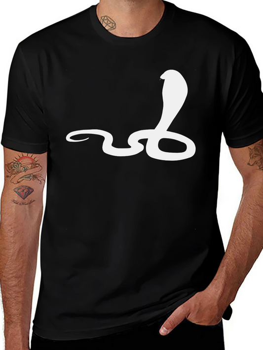 Cobra Graphic Tee - Stylish Snake Design