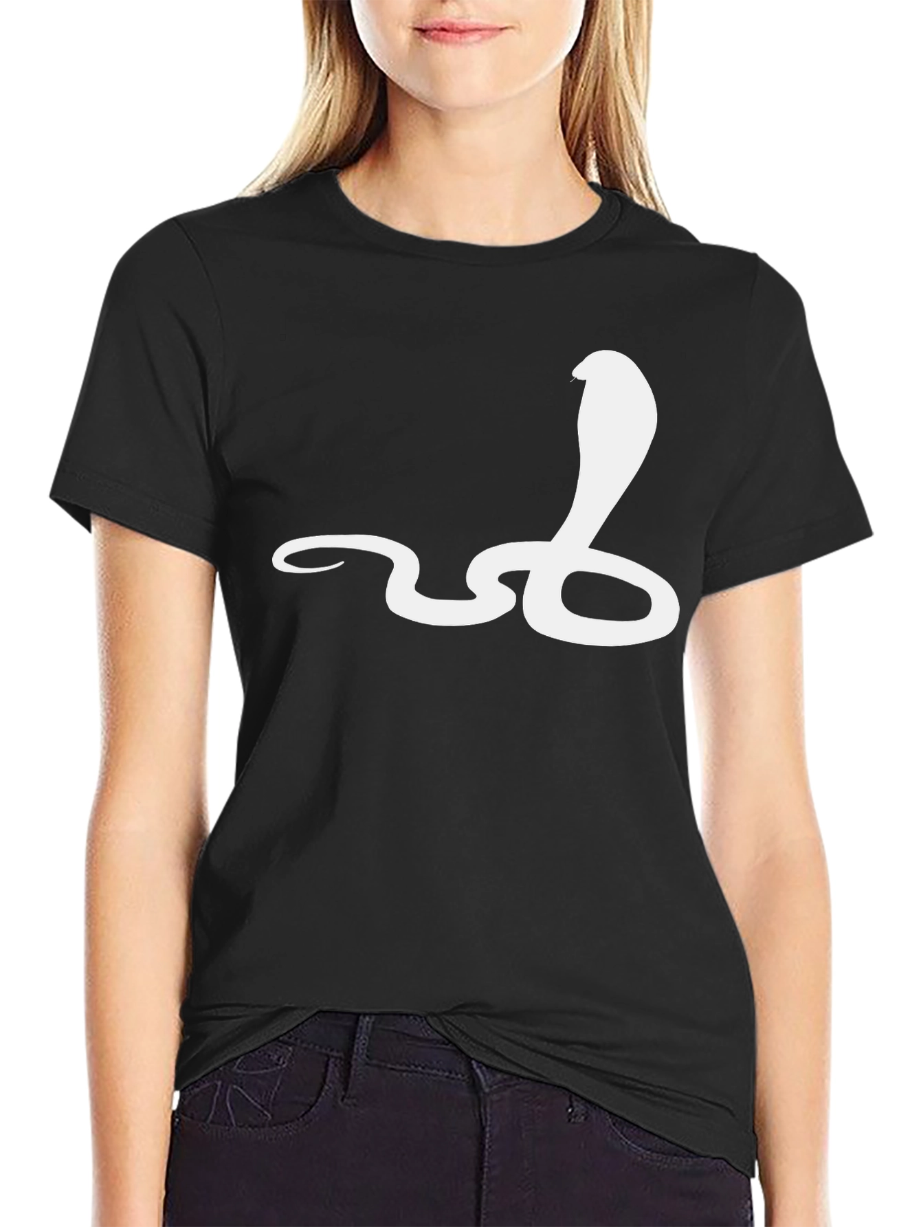 Cobra Graphic Tee - Stylish Snake Design