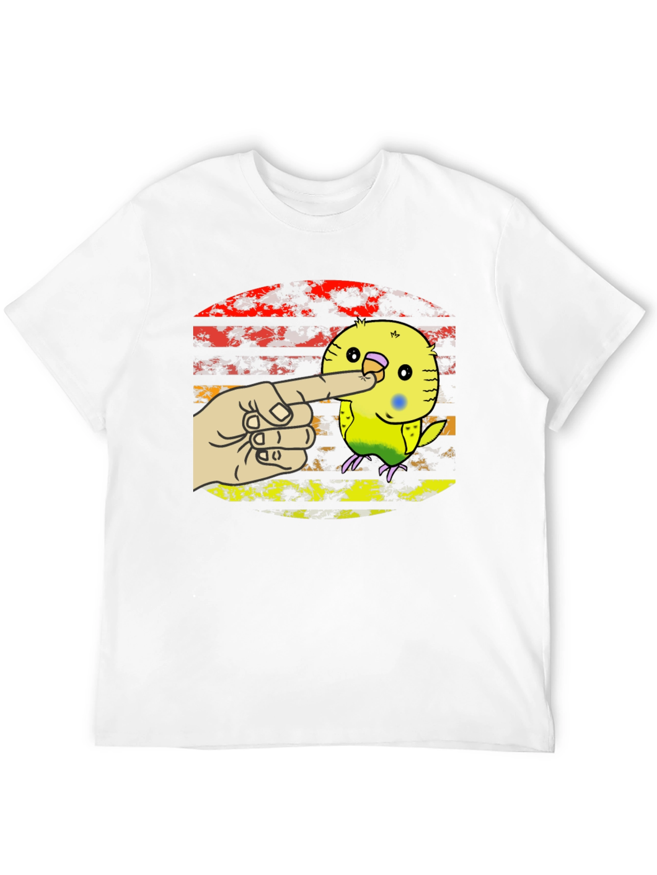Budgie T-Shirt - Pet Bird Nose Boop Tee