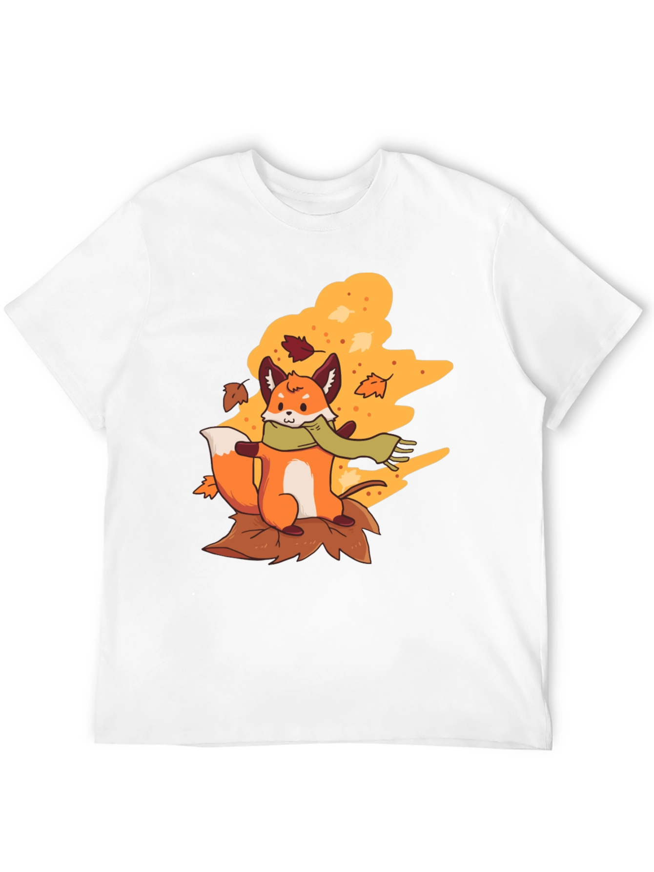 Autumn Fox T-Shirt - Fall Vibes