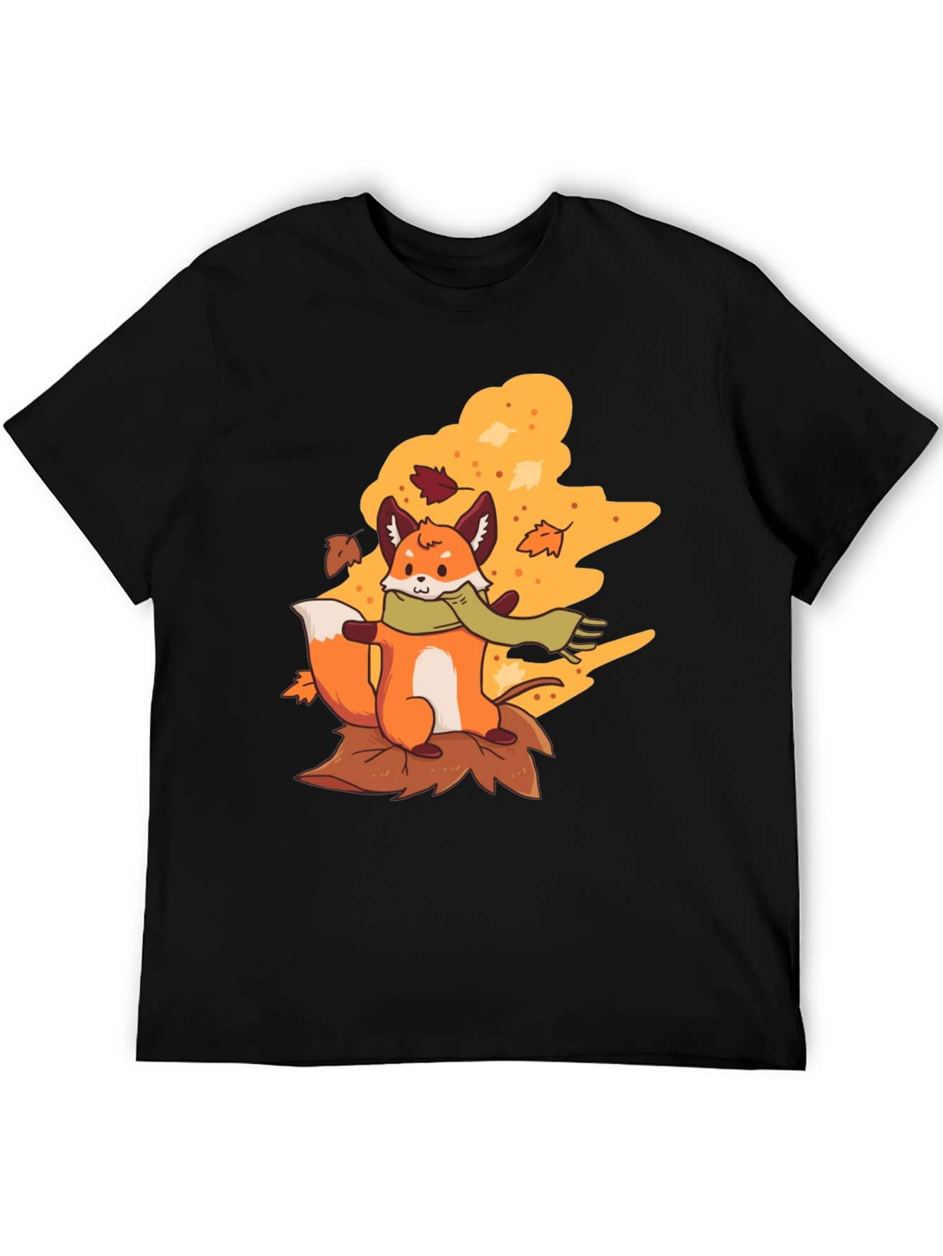 Autumn Fox T-Shirt - Fall Vibes
