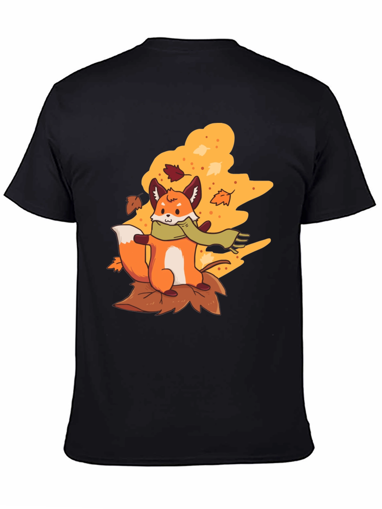 Autumn Fox T-Shirt - Fall Vibes