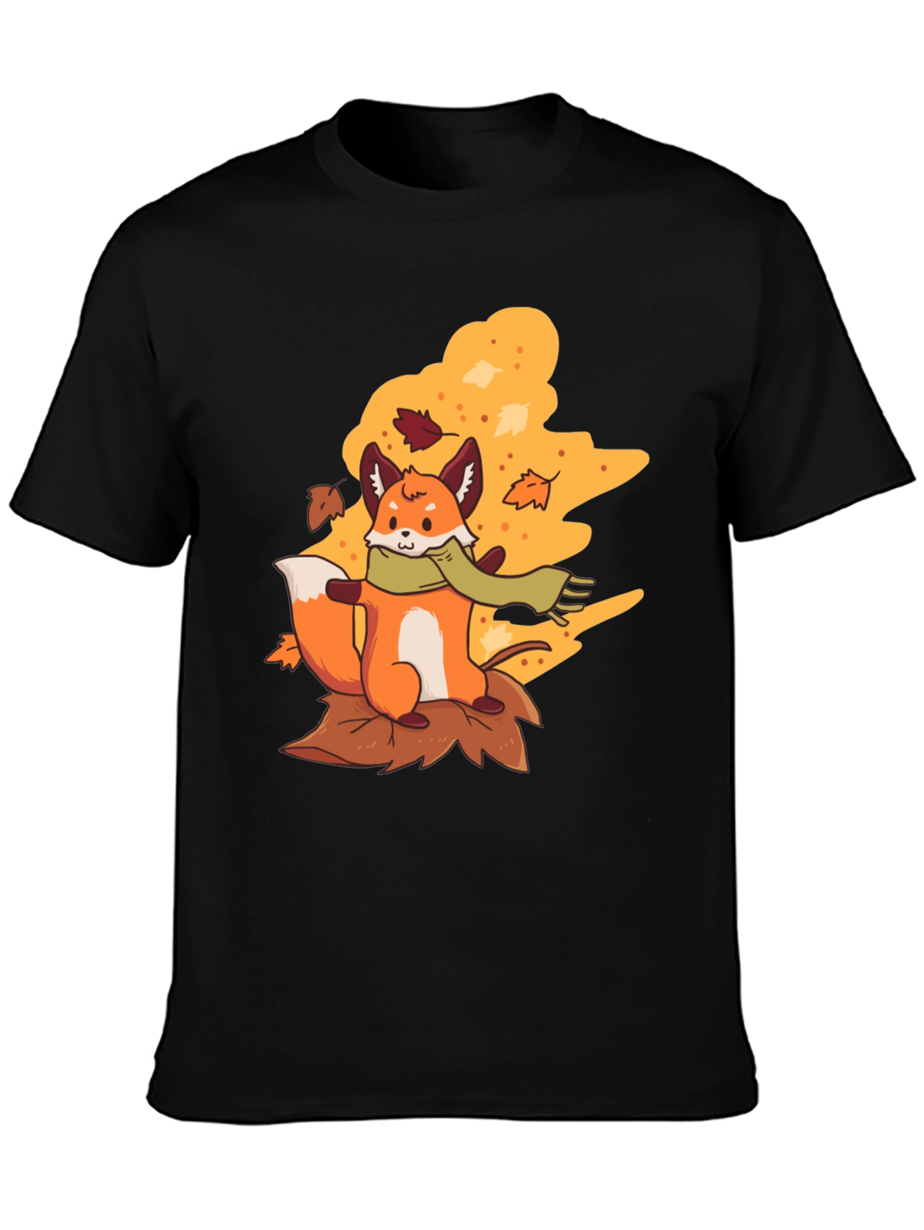 Autumn Fox T-Shirt - Fall Vibes