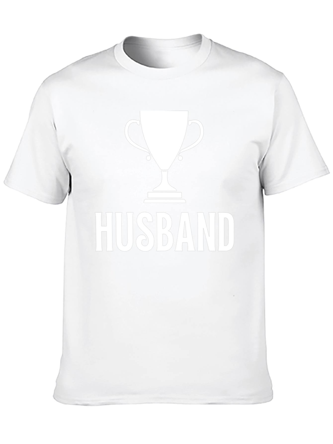 Husband Trophy Graphic T-Shirt - Black
