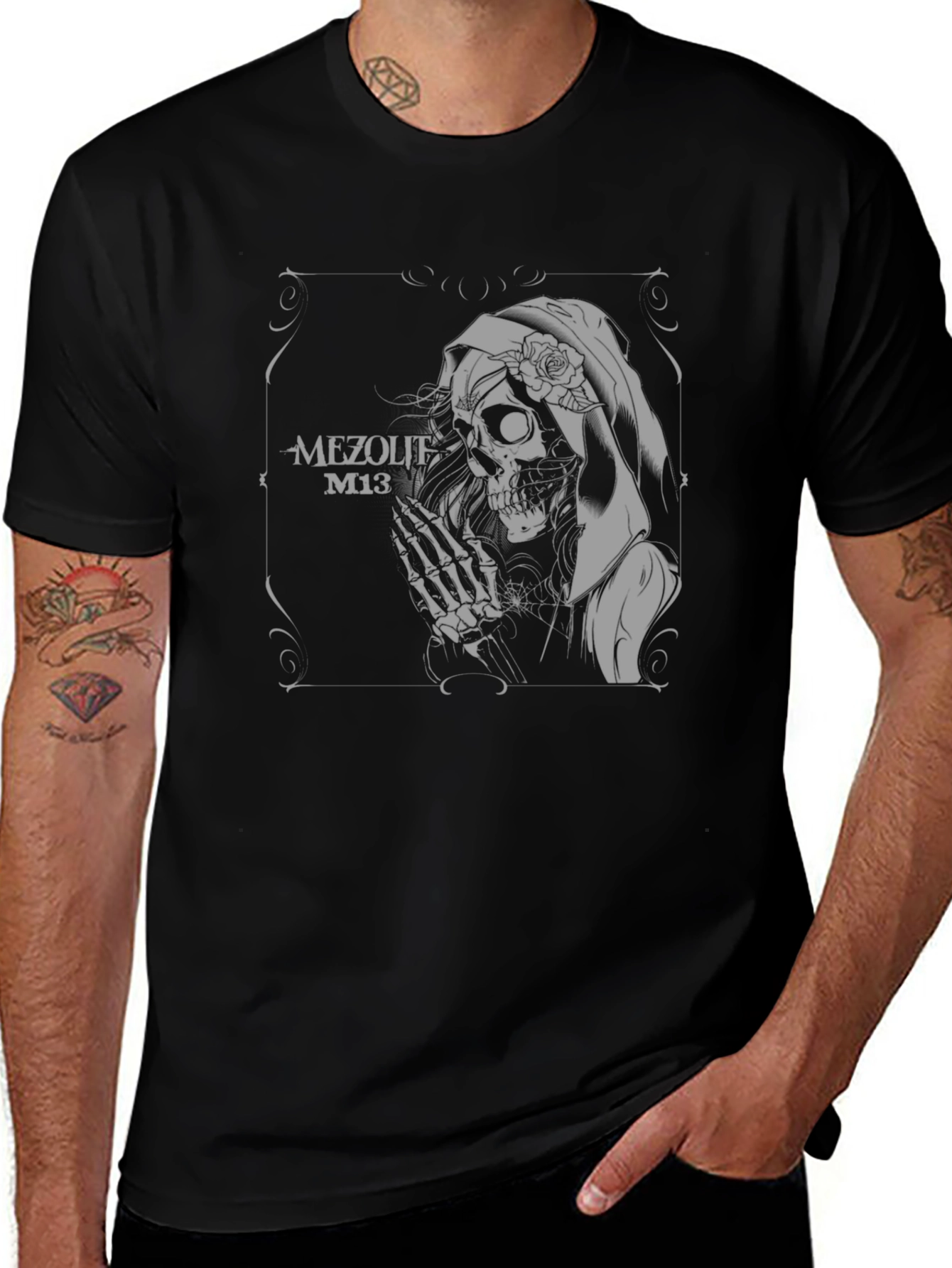 Grim Reaper T-Shirt - Mezolite M13 Design
