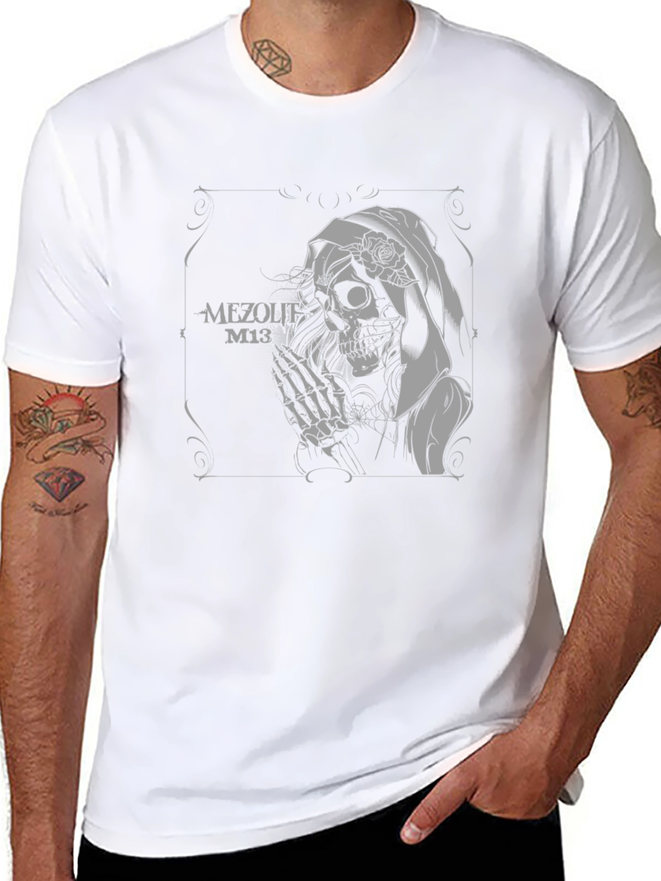 Grim Reaper T-Shirt - Mezolite M13 Design