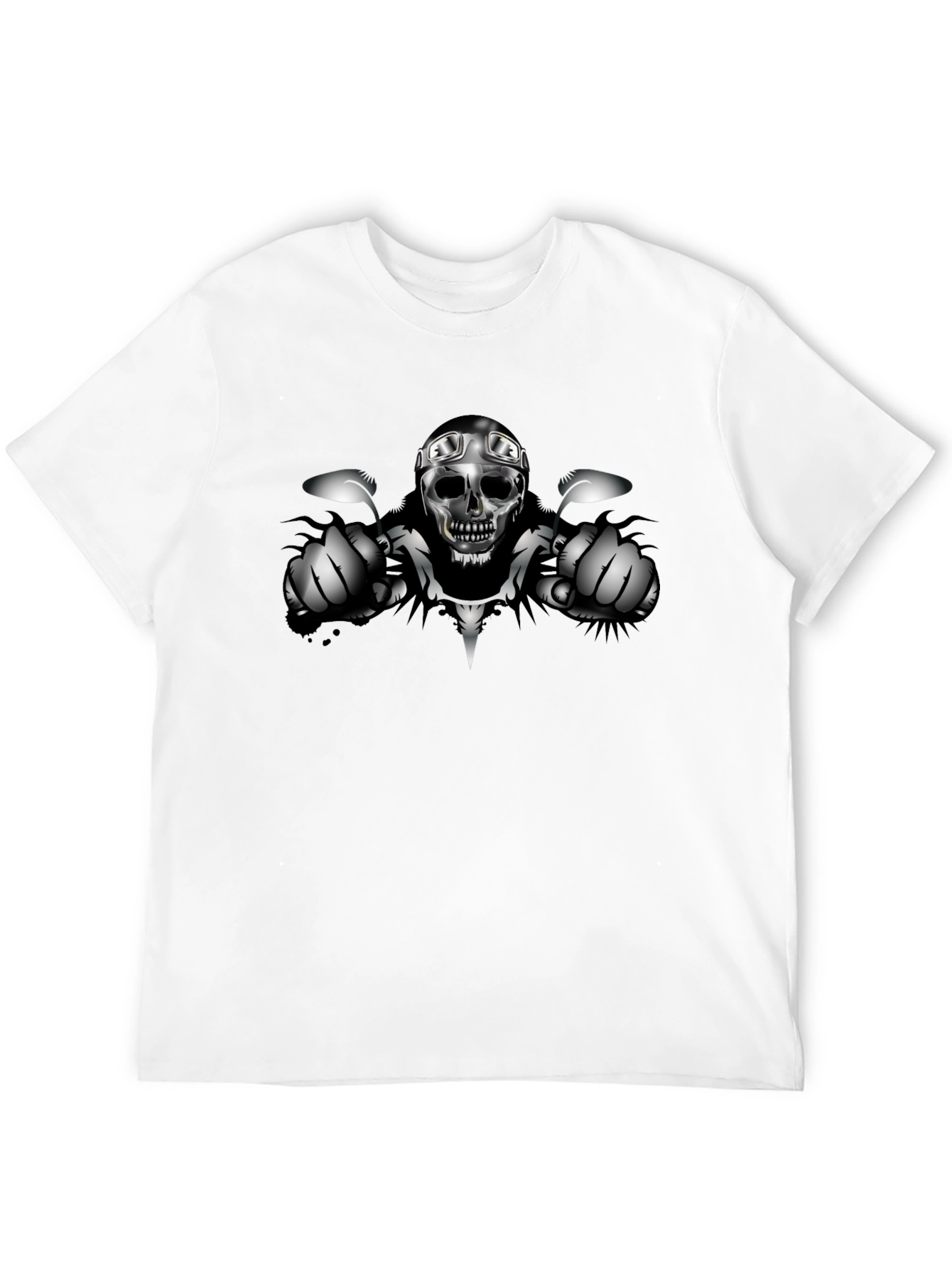 Skull Rider Black T-Shirt