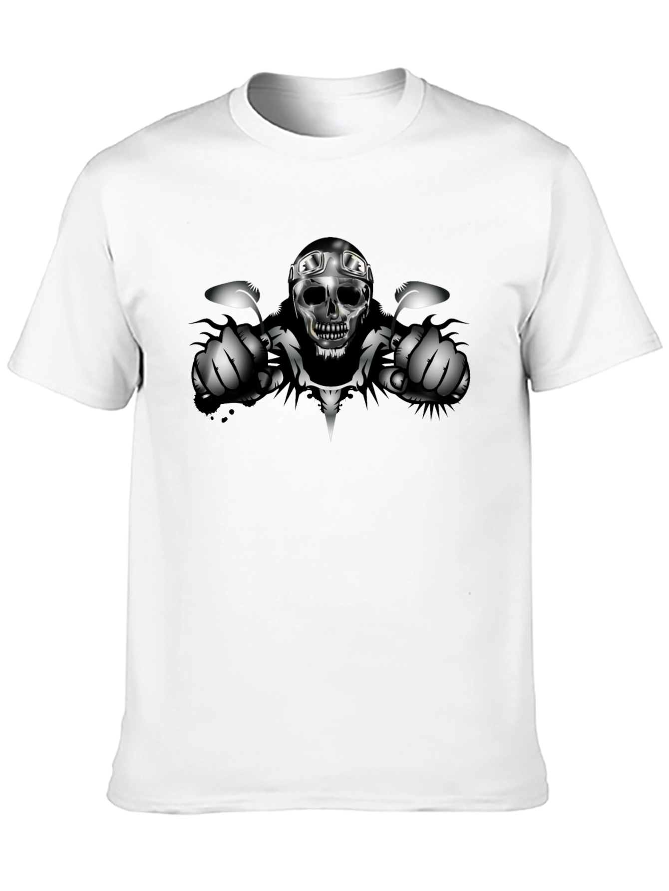Skull Rider Black T-Shirt