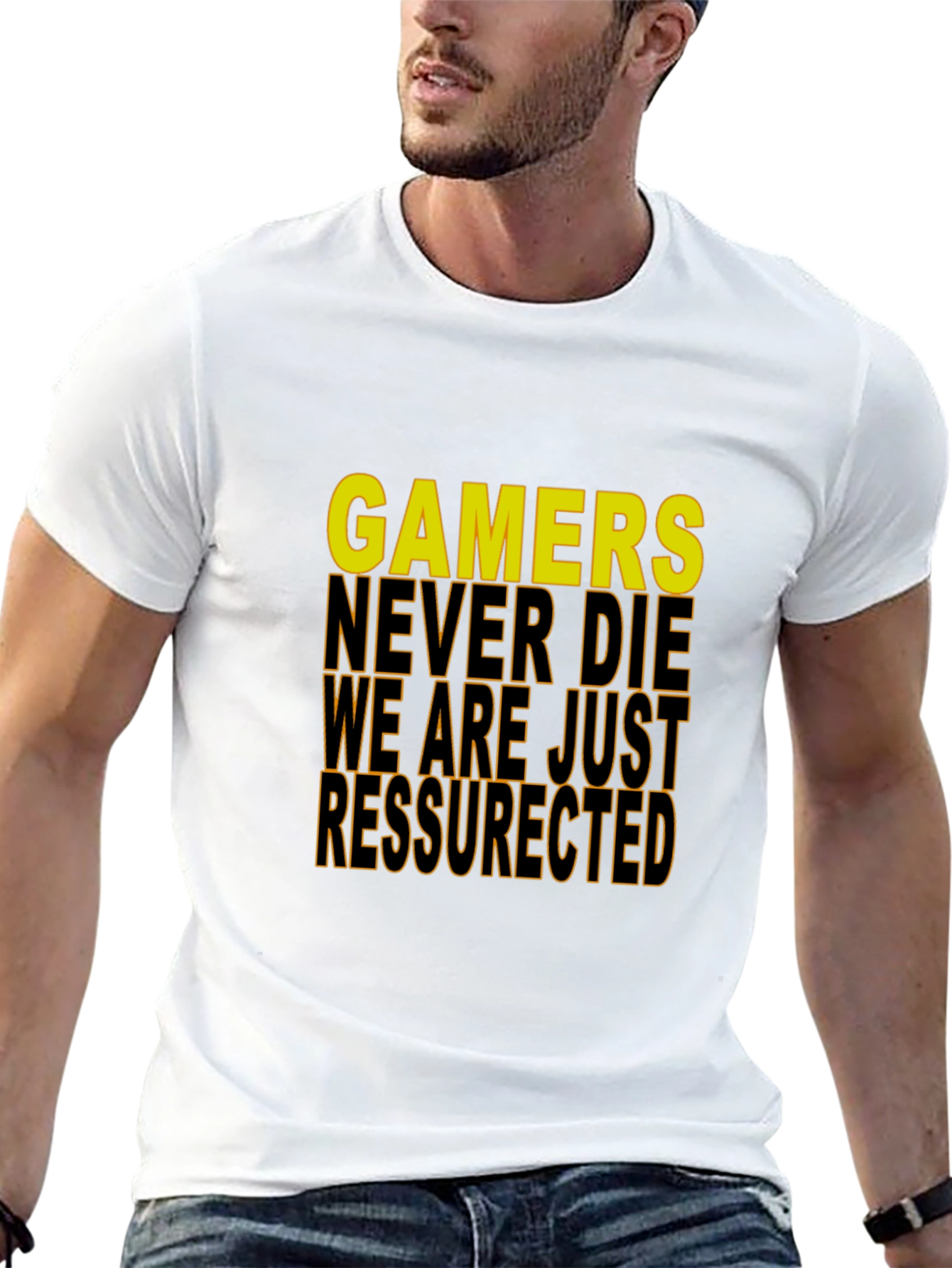 Gamers Never Die T-Shirt - Gamer Apparel