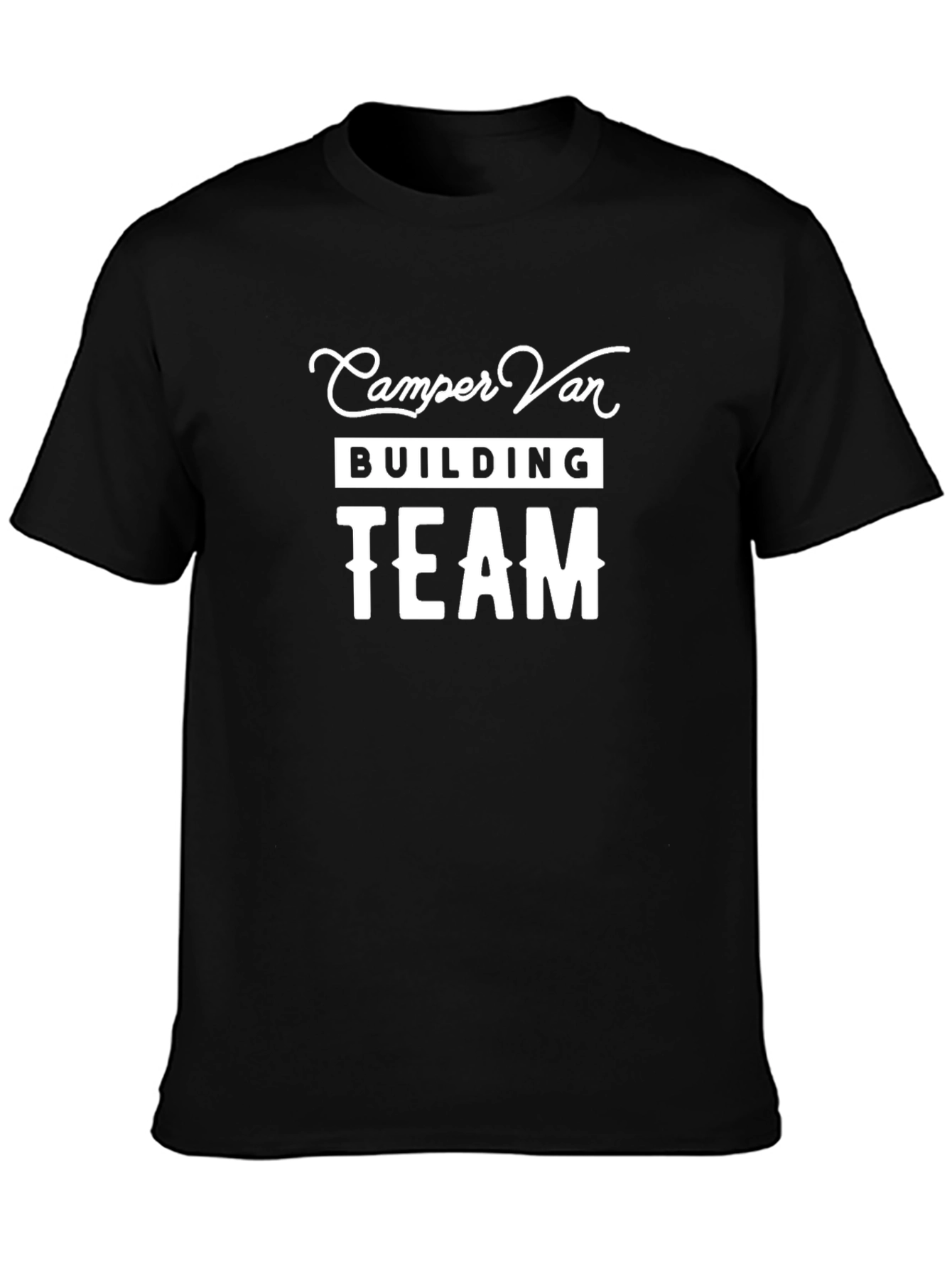 Camper Van Building Team T-Shirt