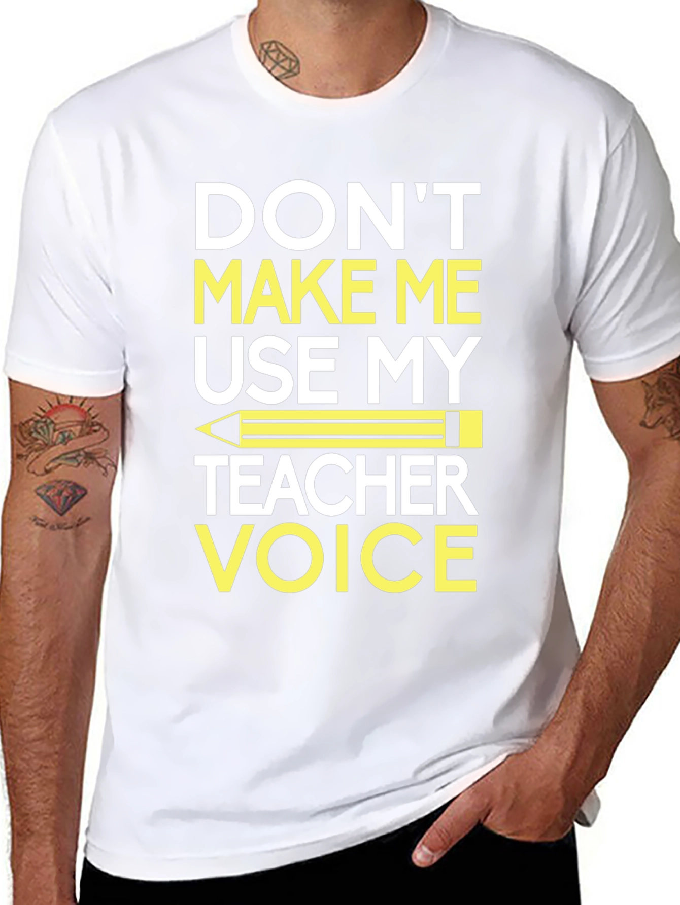 Teacher Voice T-Shirt - Funny Teacher Gift Idea