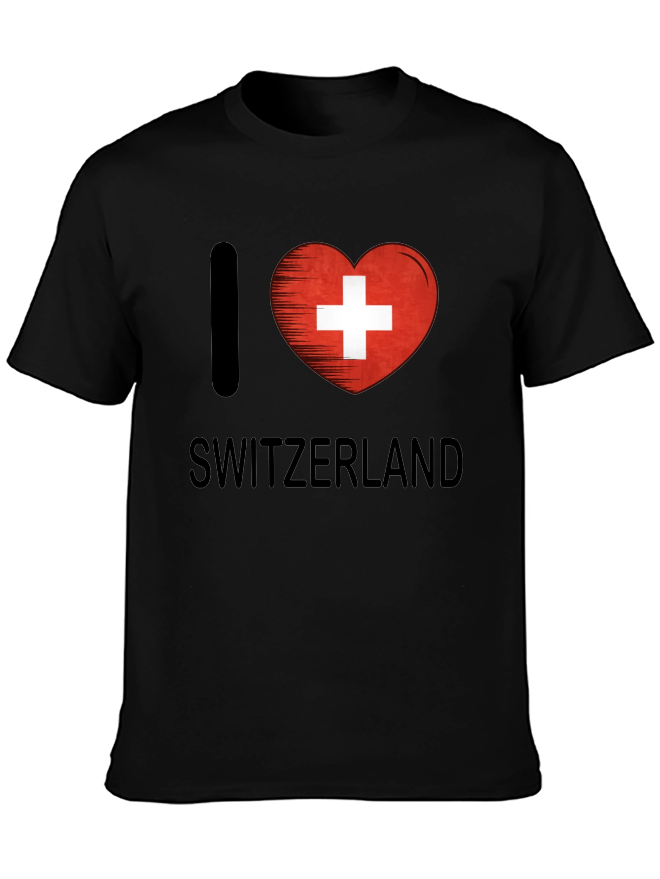 I Love Switzerland Graphic T-Shirt