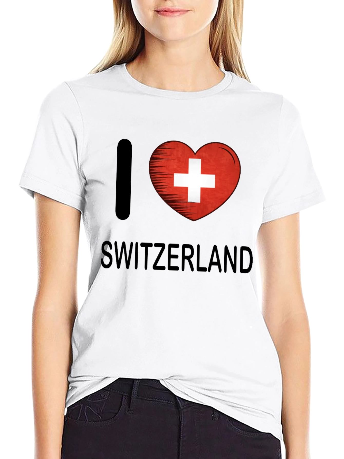 I Love Switzerland Graphic T-Shirt