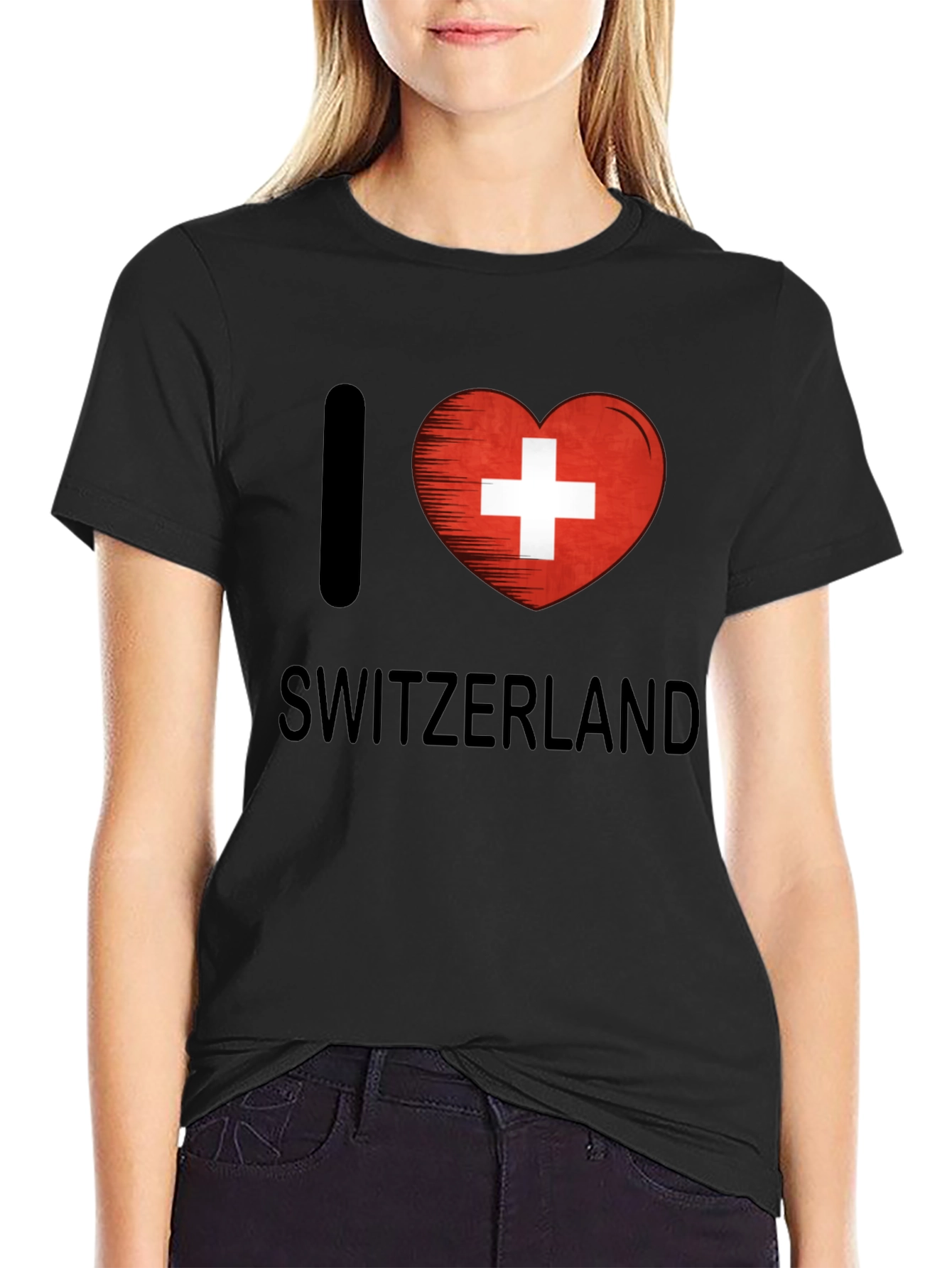 I Love Switzerland Graphic T-Shirt
