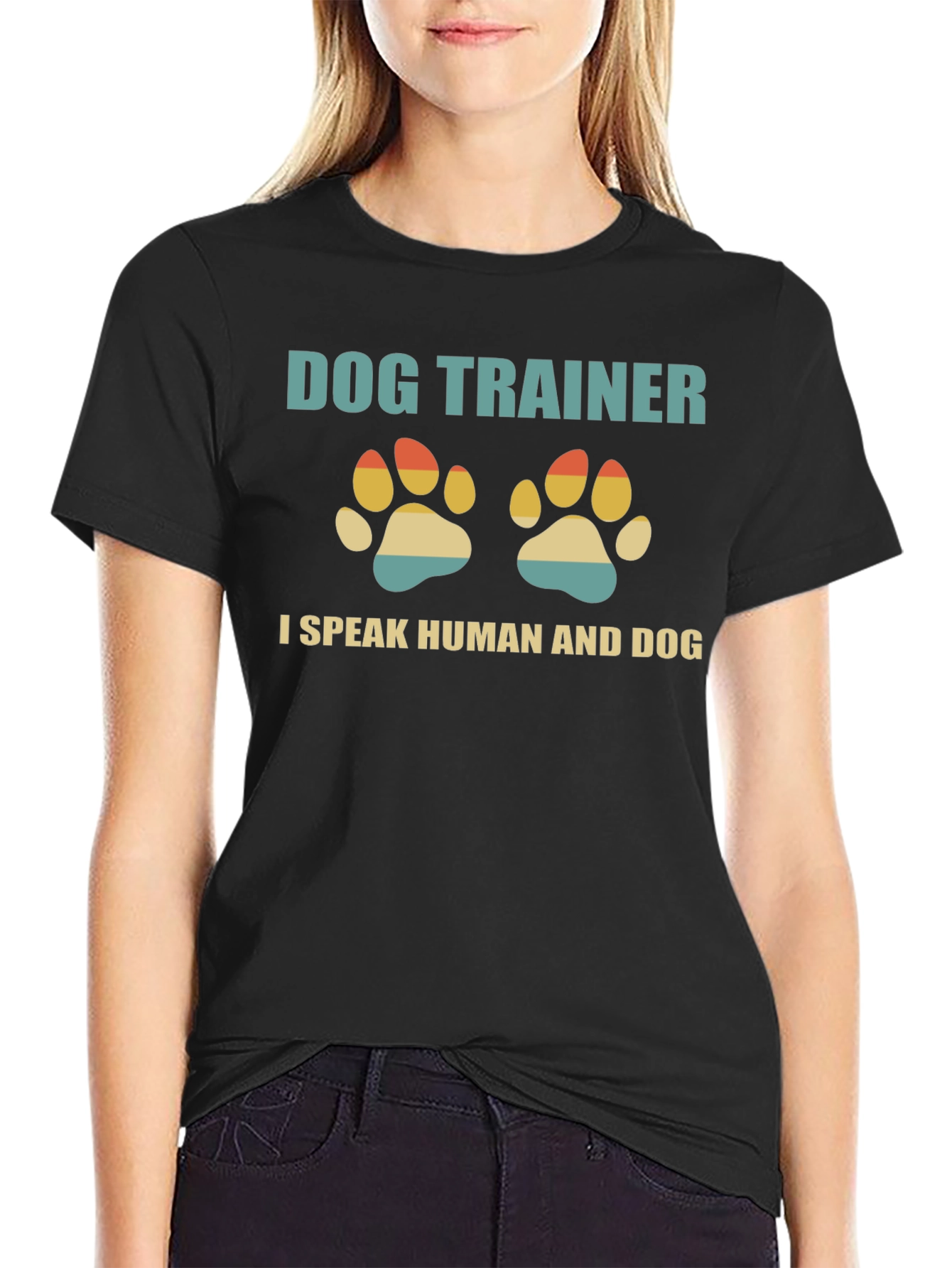 Dog Trainer T-Shirt: I Speak Human and Dog