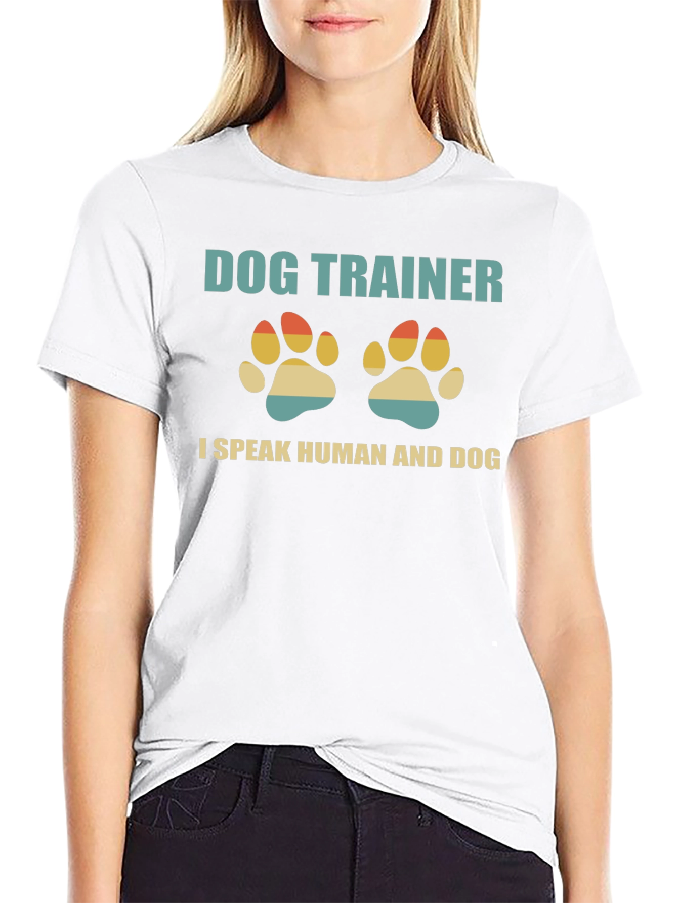 Dog Trainer T-Shirt: I Speak Human and Dog
