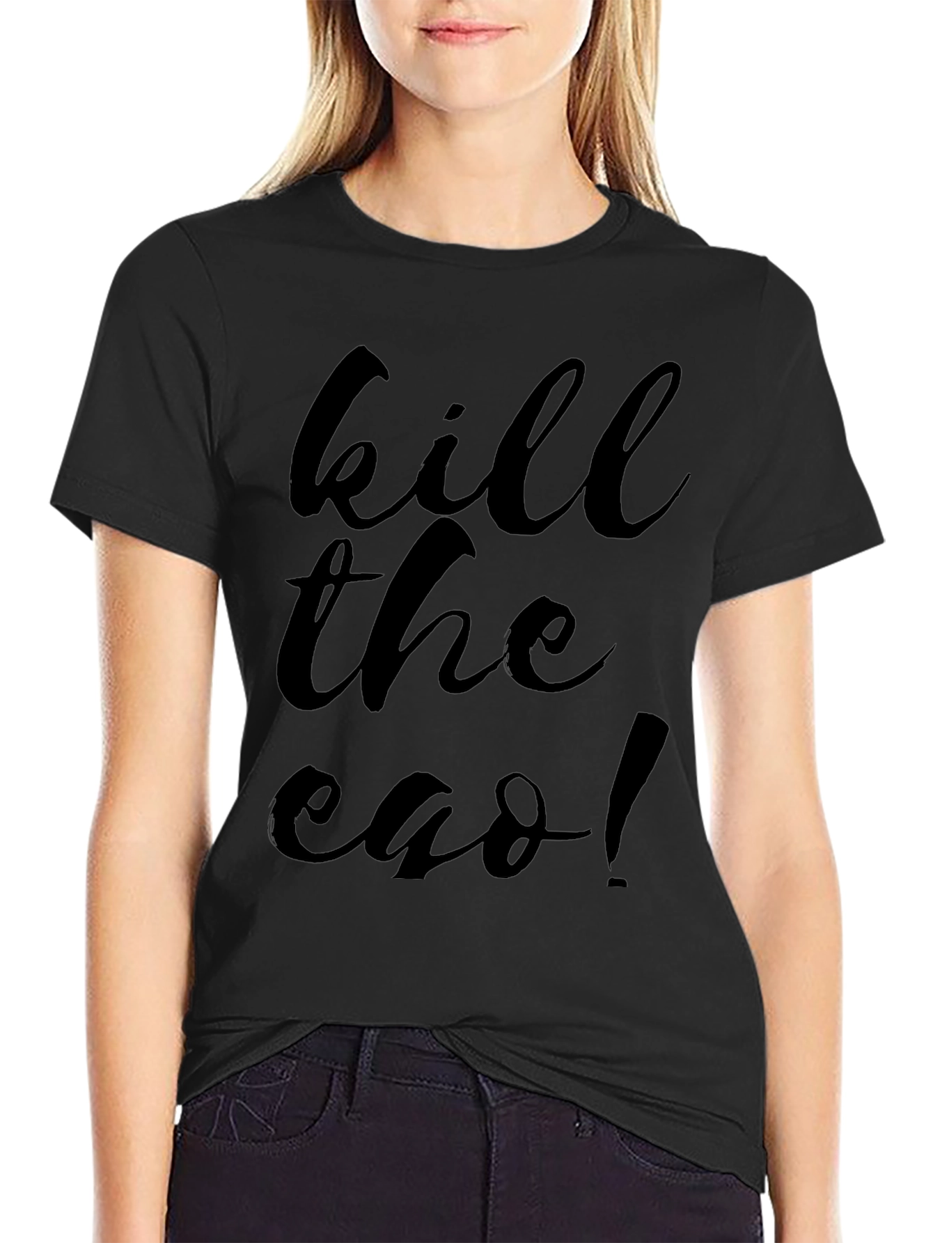 Kill the Cao! Black T-Shirt