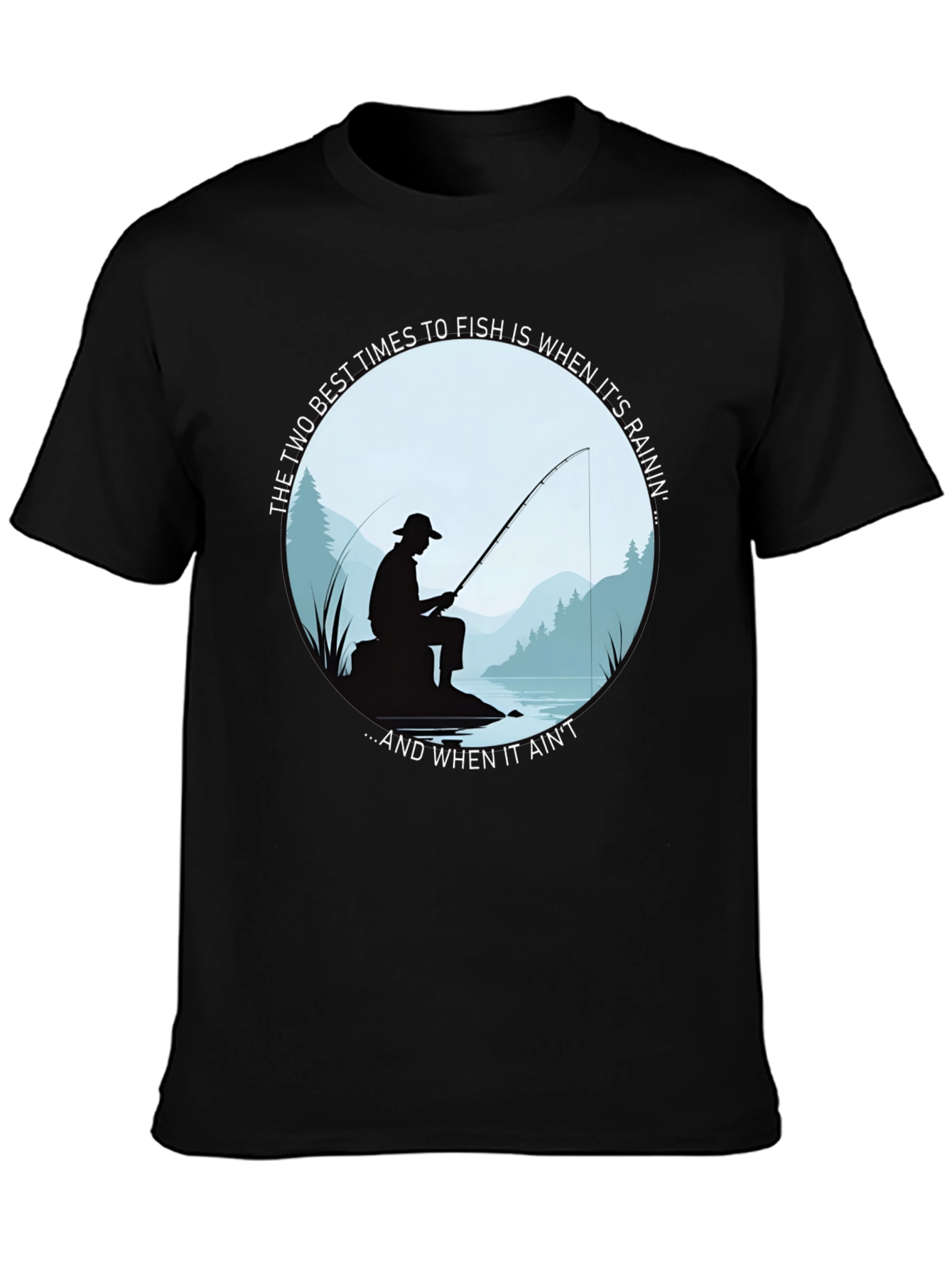Fishing T-Shirt - Best Times to Fish