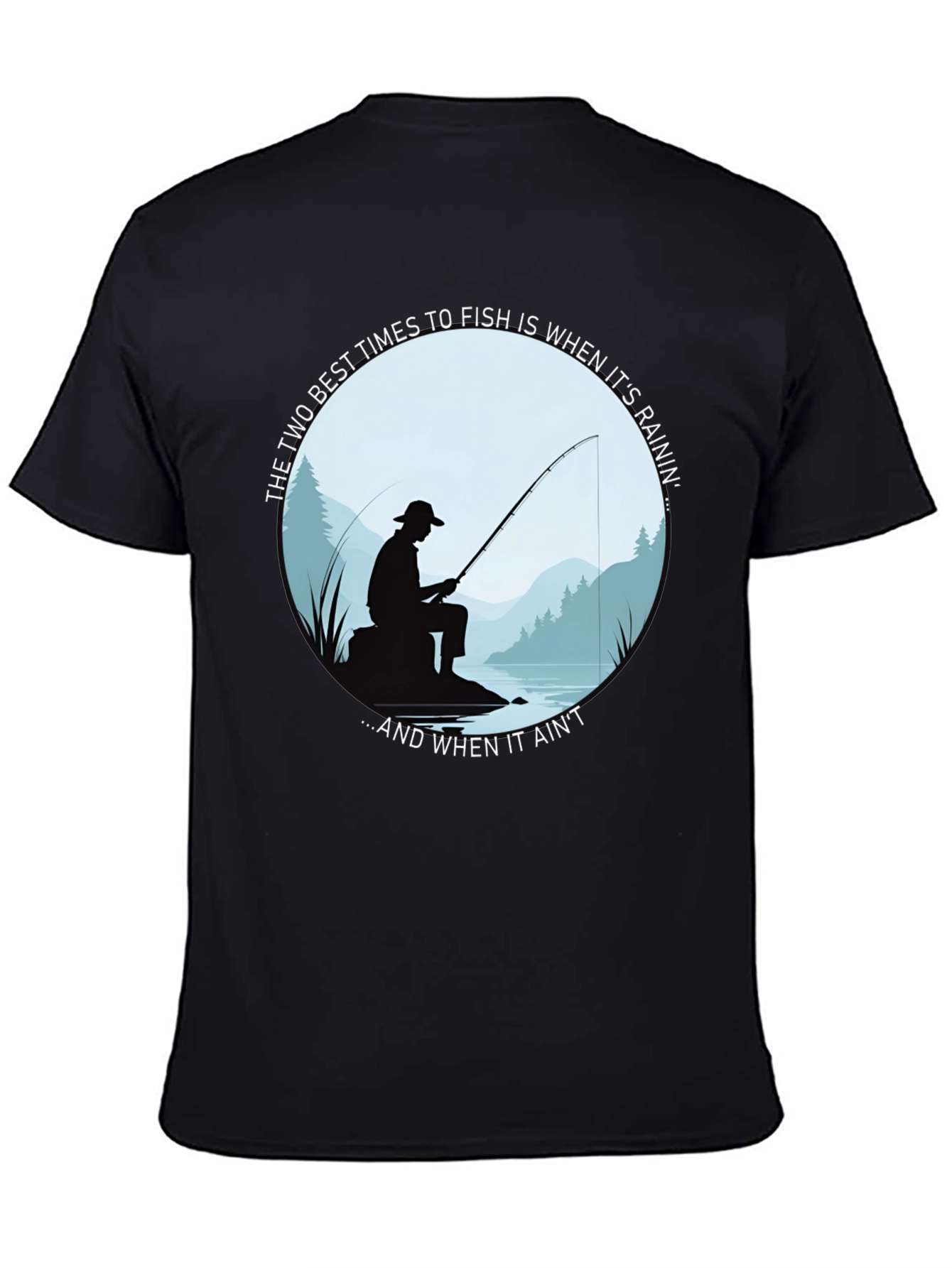 Fishing T-Shirt - Best Times to Fish
