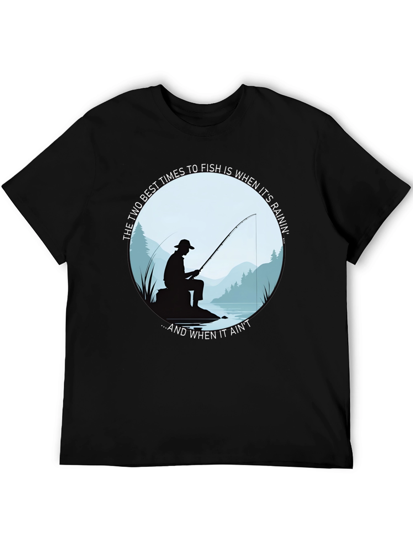 Fishing T-Shirt - Best Times to Fish
