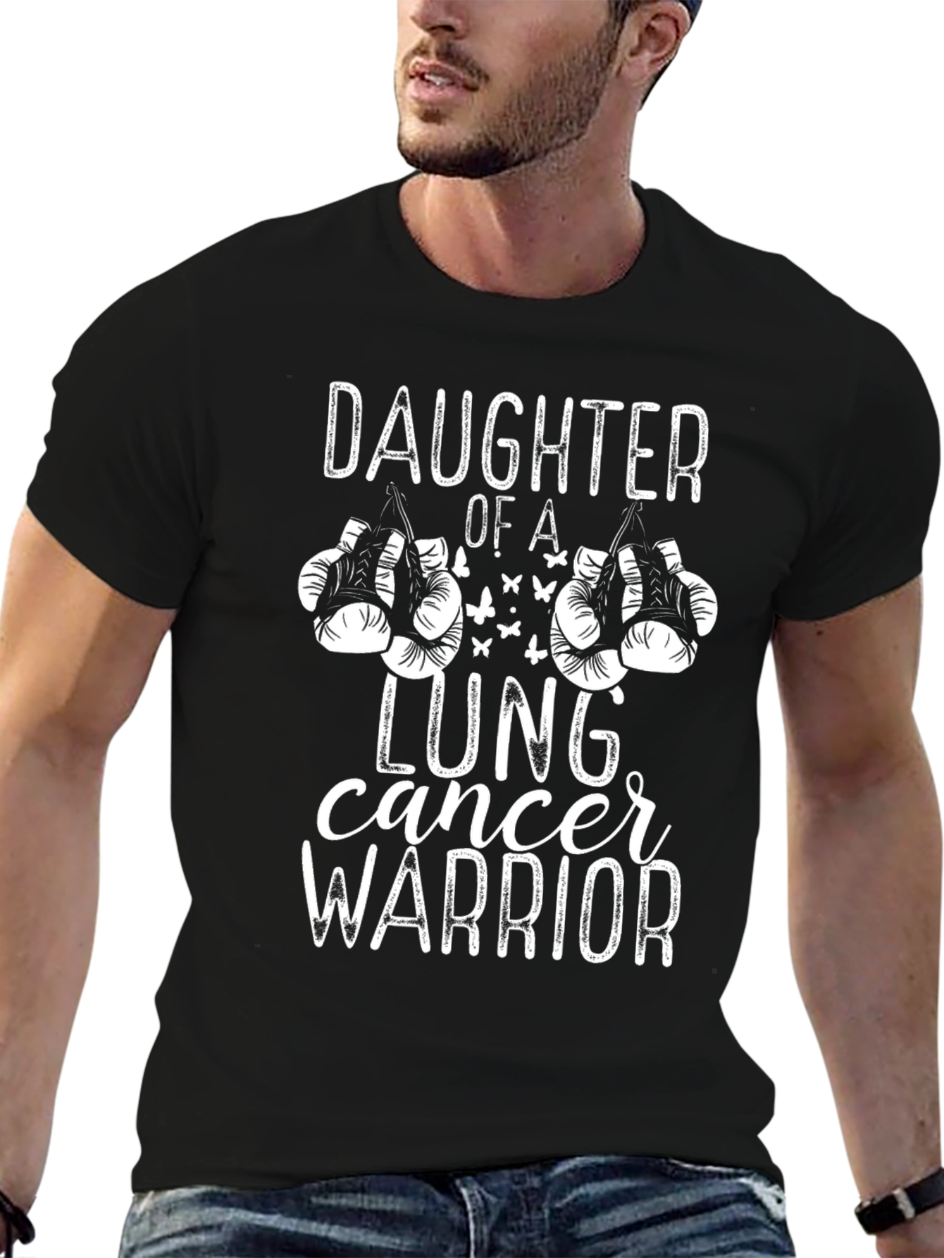 Daughter of a Lung Cancer Warrior T-Shirt