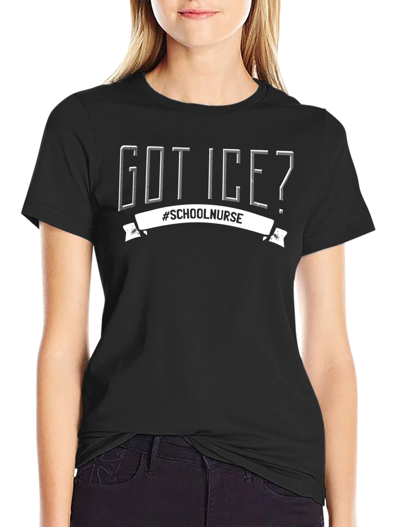 Got Ice? School Nurse Graphic T-Shirt