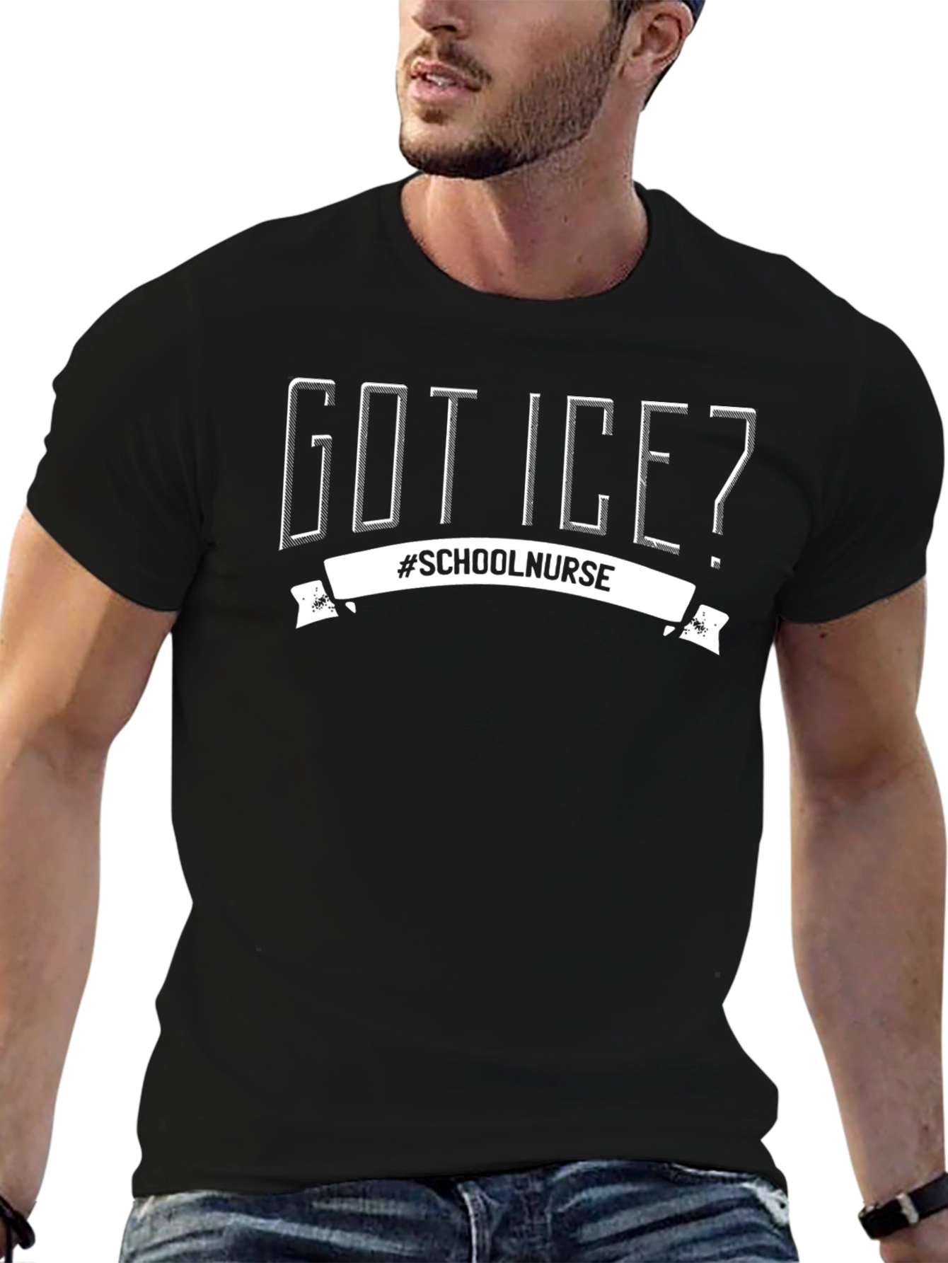 Got Ice? School Nurse Graphic T-Shirt