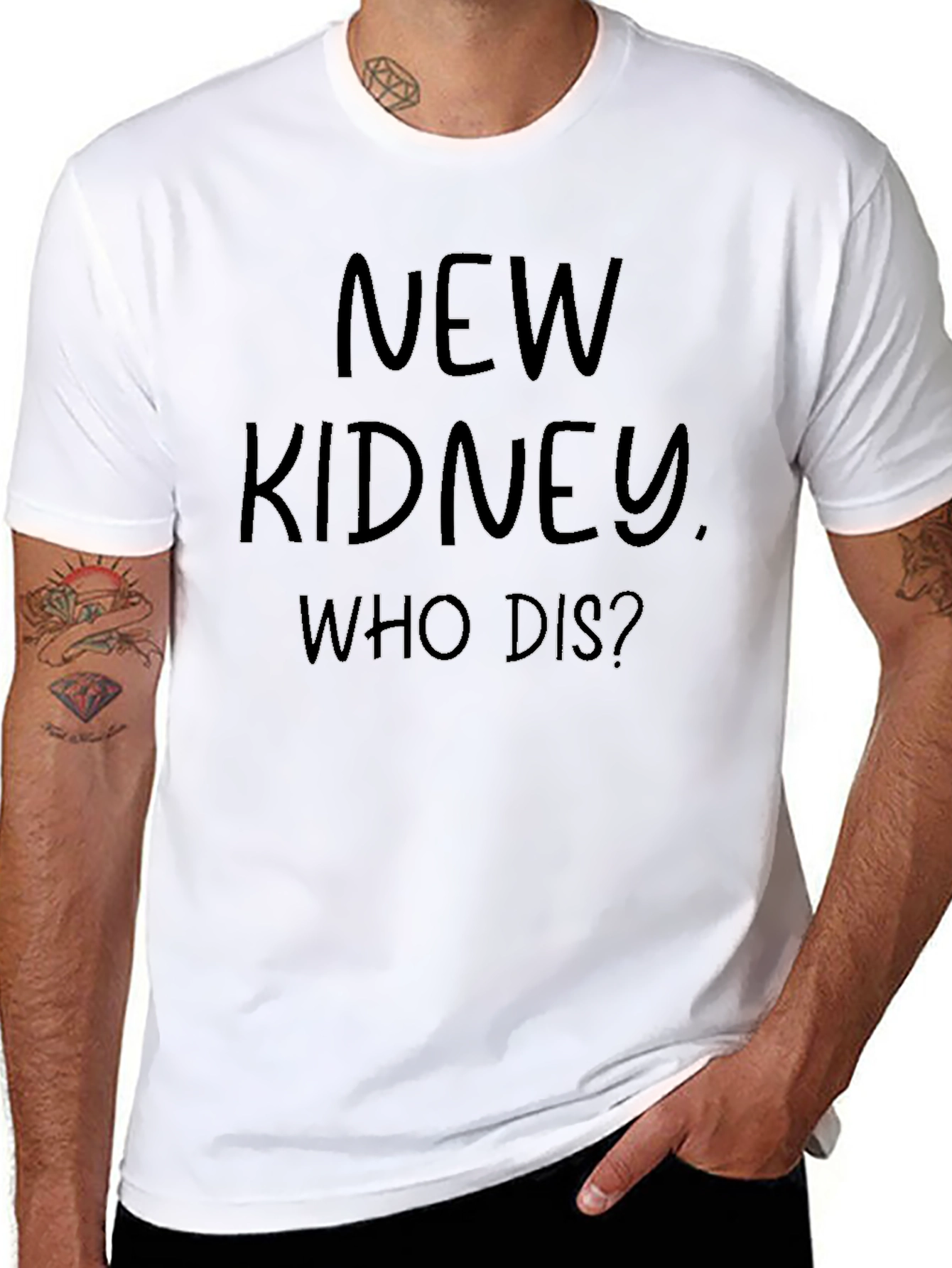 New Kidney Who Dis? Graphic Tee