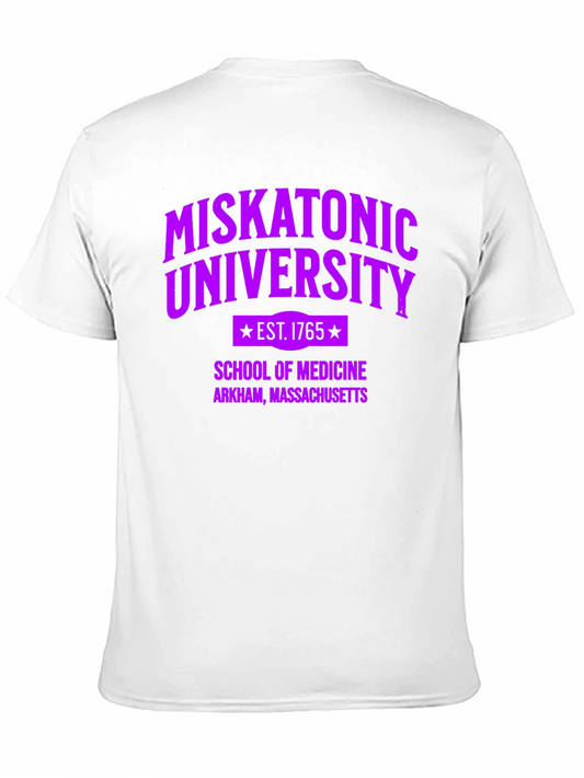Miskatonic University School of Medicine Black T-Shirt