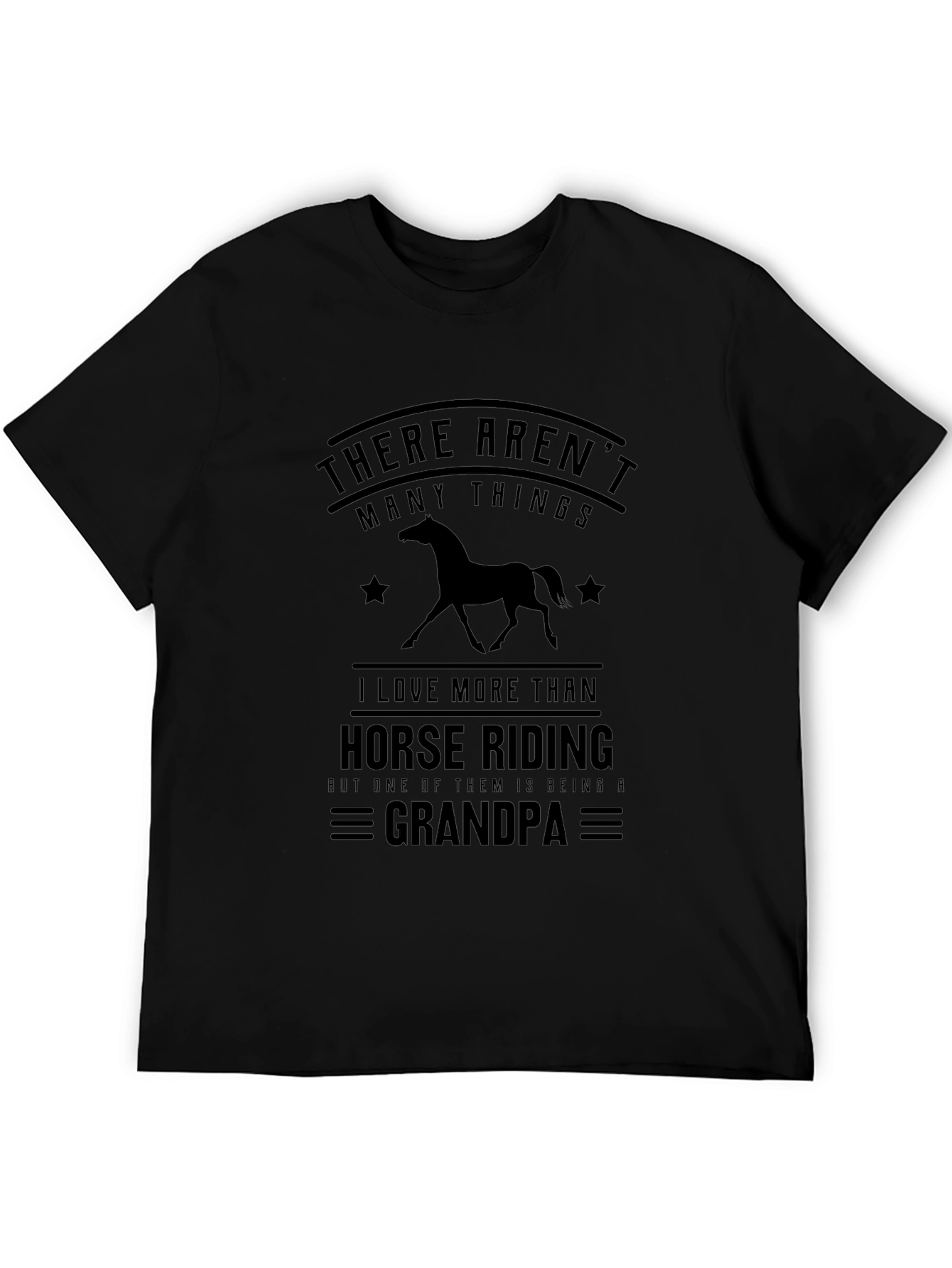 Horse Riding Grandpa T-Shirt