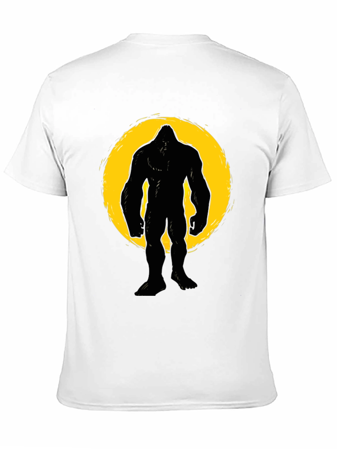 Bigfoot Silhouette T-Shirt - Black Graphic Tee
