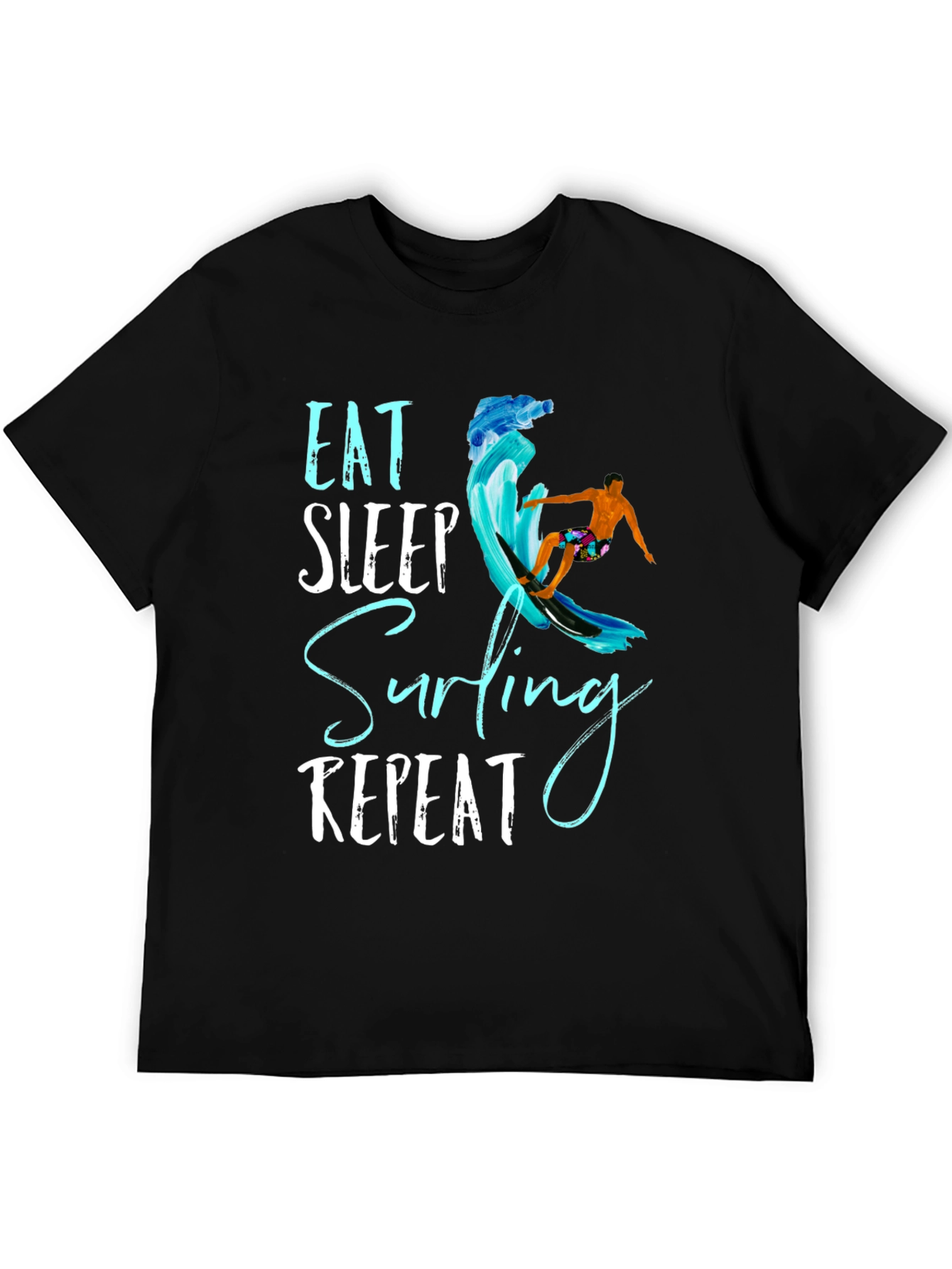 Eat Sleep Surfing Repeat T-Shirt