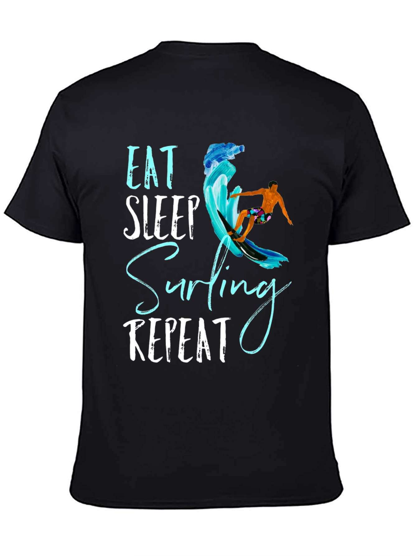 Eat Sleep Surfing Repeat T-Shirt