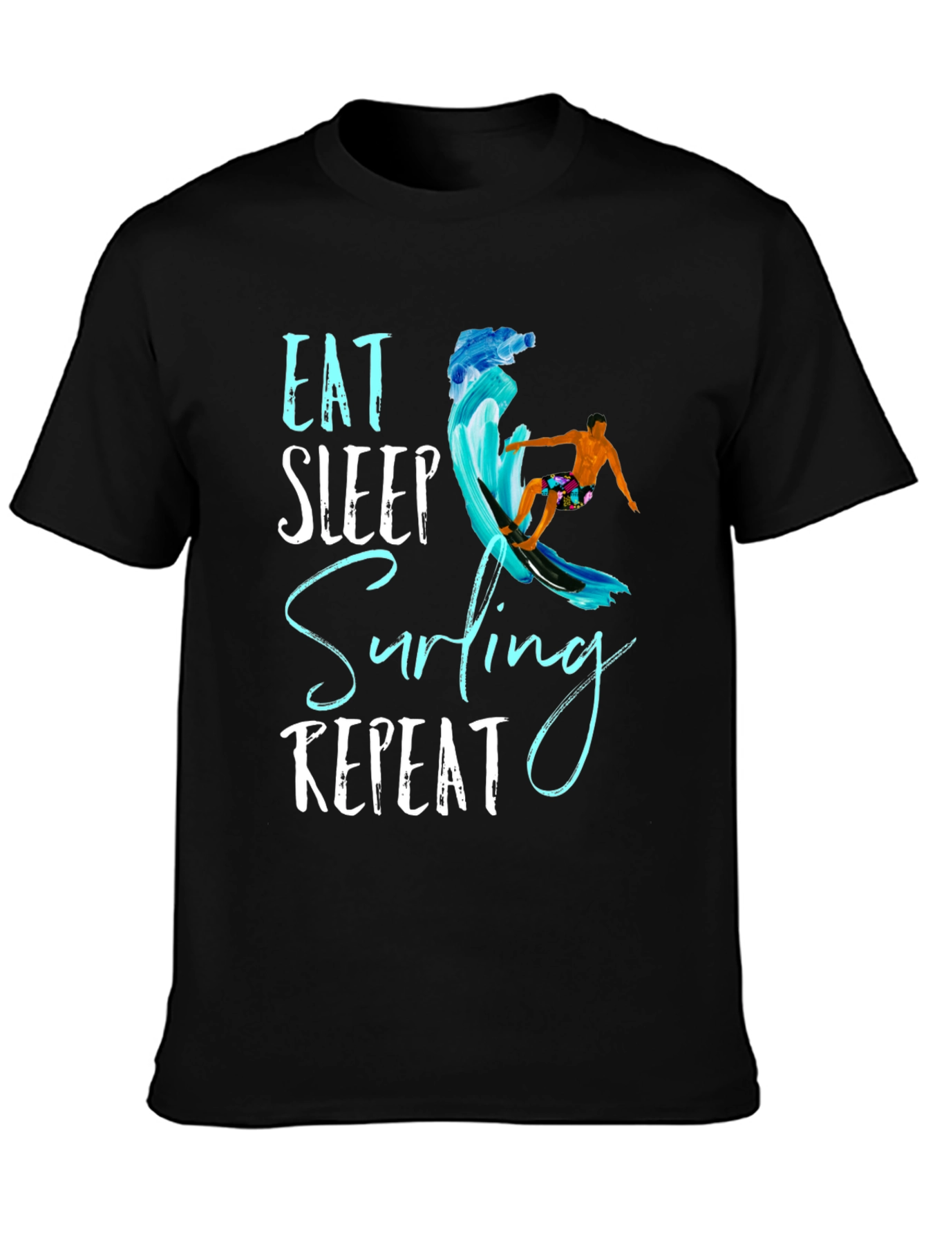 Eat Sleep Surfing Repeat T-Shirt
