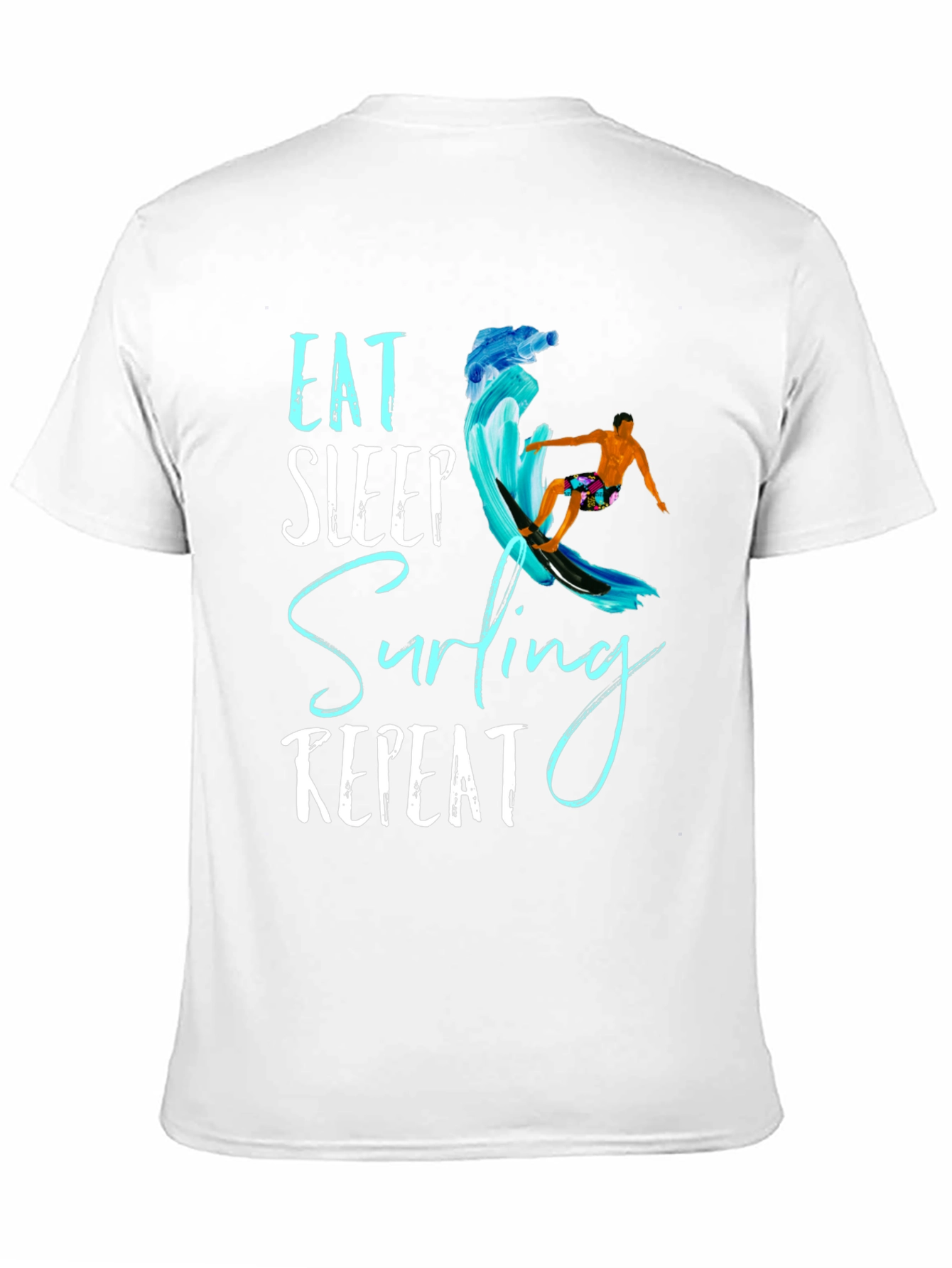 Eat Sleep Surfing Repeat T-Shirt