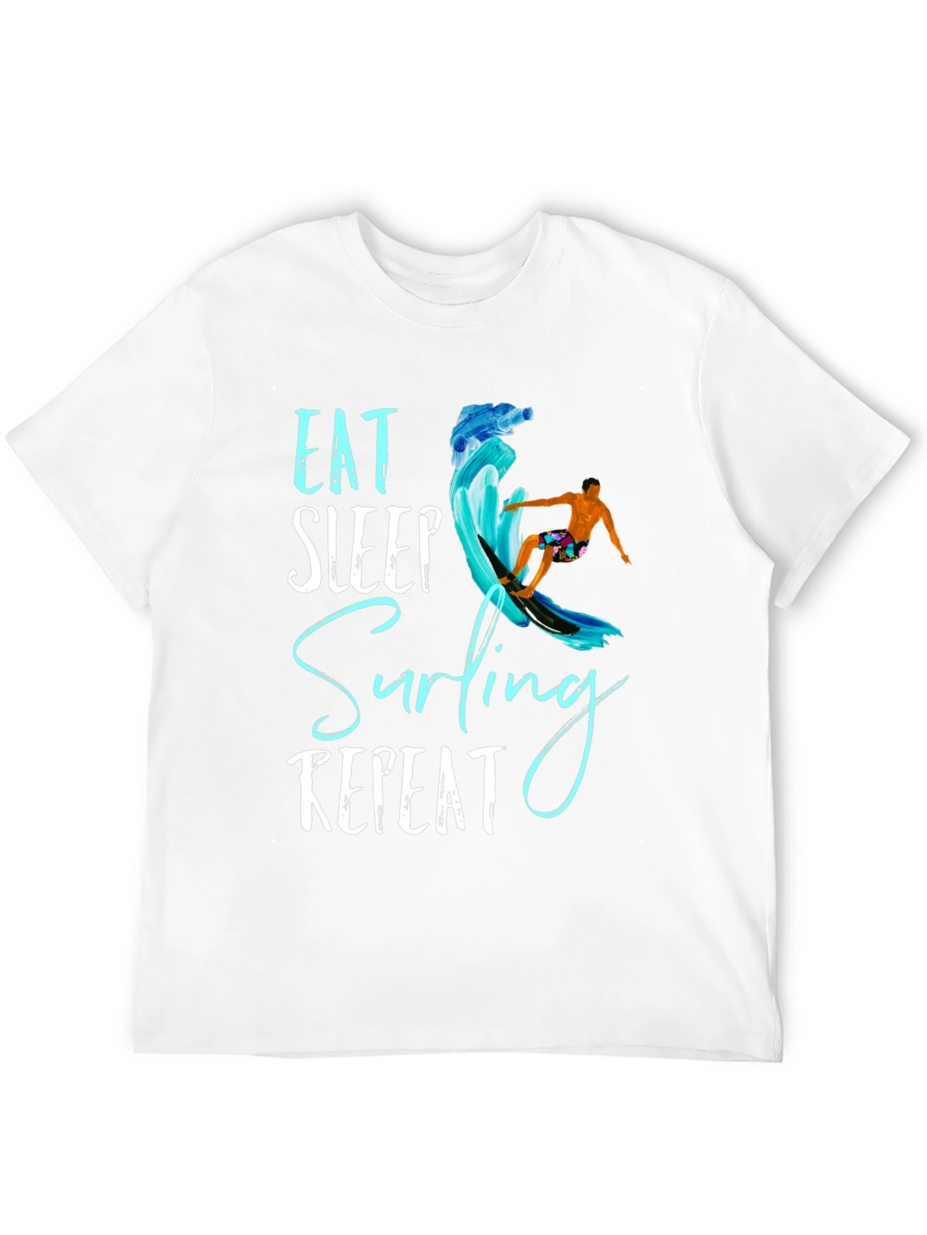 Eat Sleep Surfing Repeat T-Shirt