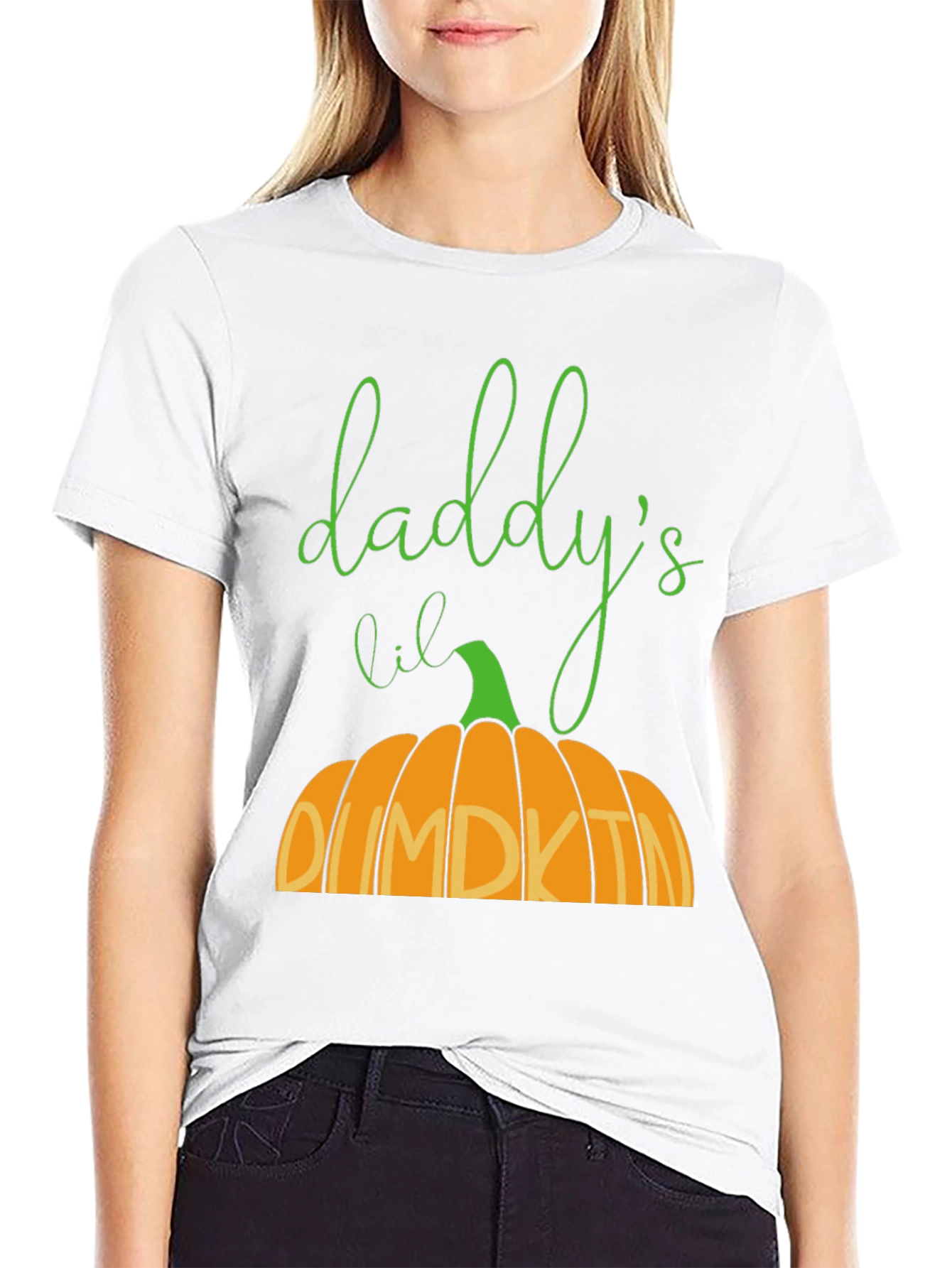 Daddys Little Pumpkin T-Shirt - Cute Fall Tee