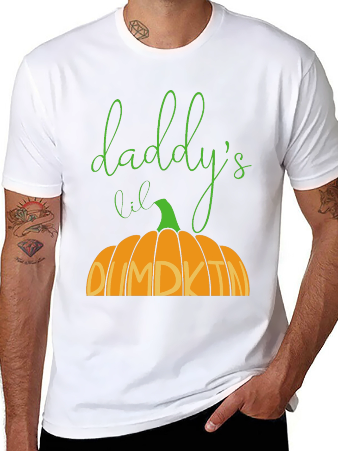 Daddys Little Pumpkin T-Shirt - Cute Fall Tee