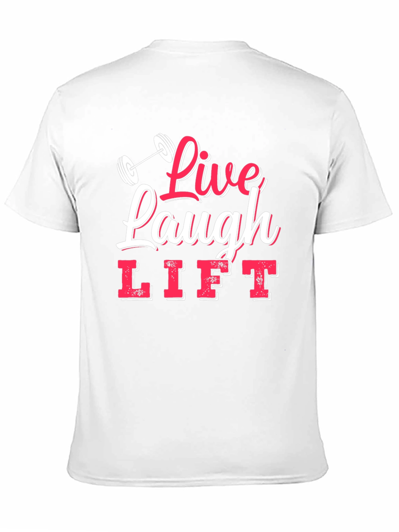 Live Laugh Lift Black Graphic Tee