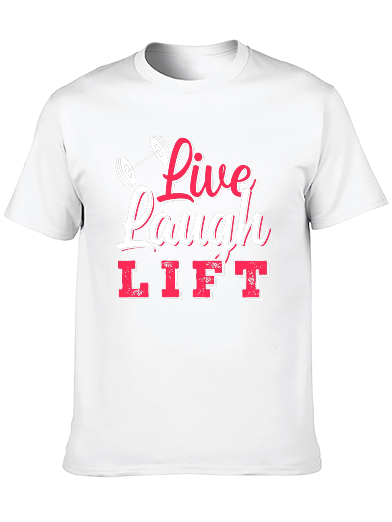 Live Laugh Lift Black Graphic Tee