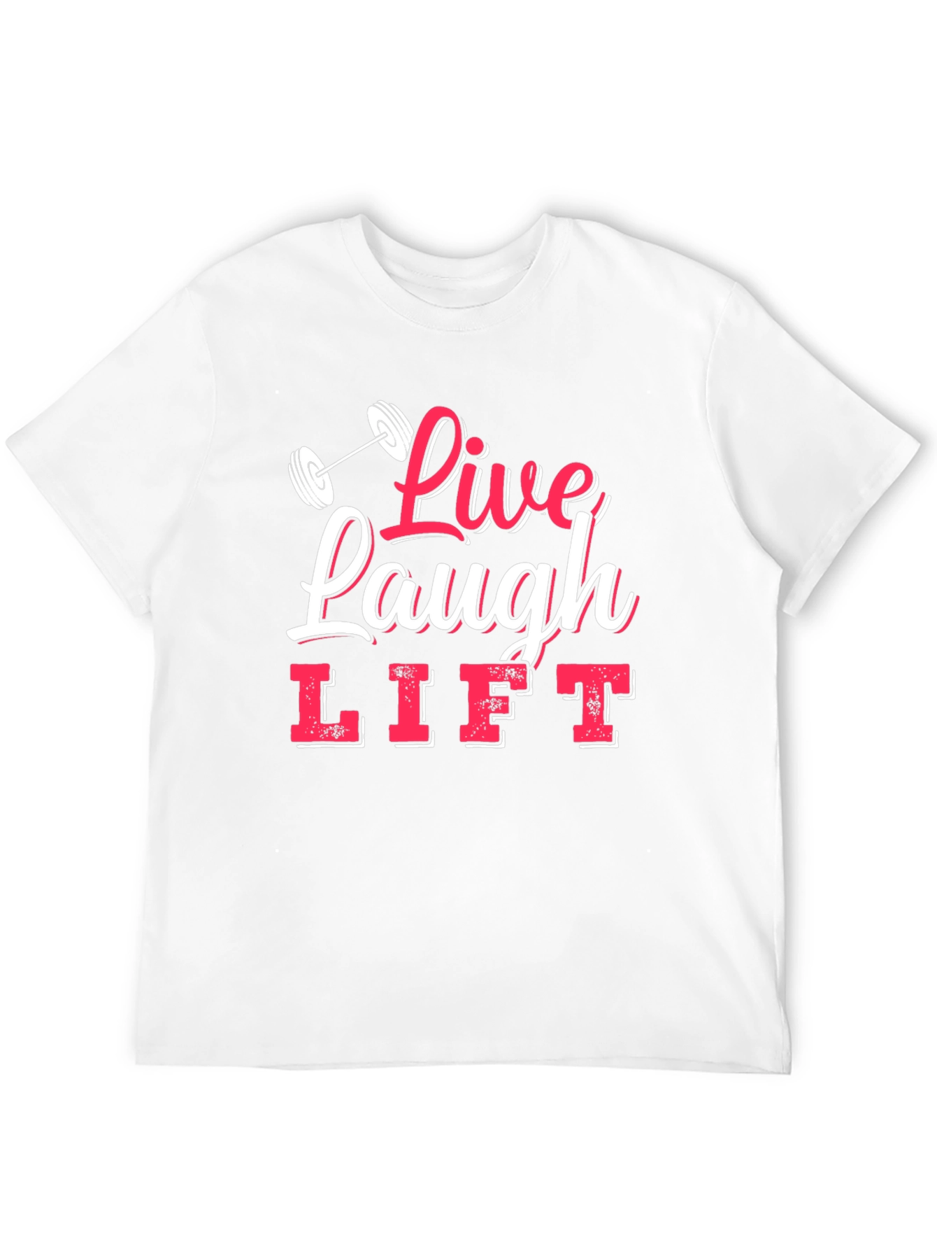 Live Laugh Lift Black Graphic Tee