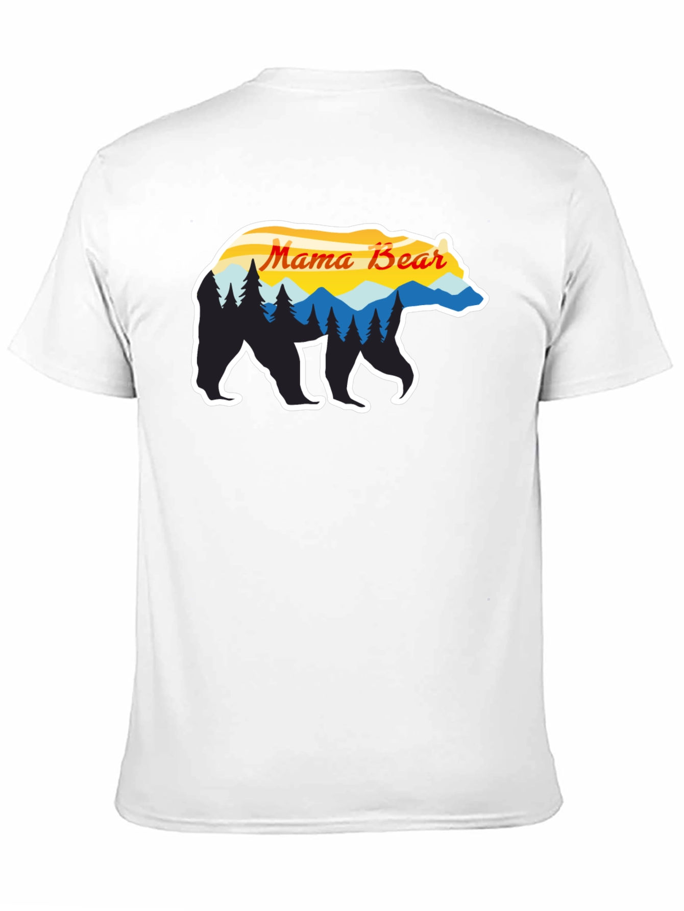 Mama Bear Graphic Tee - Nature Inspired Design